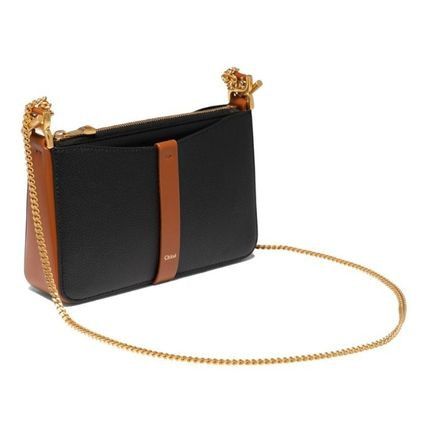 Chloe o1loc1c10425 Size: OS / Marcie Pouch On Chain in Tan Size ONE SIZE - 1 Thumbnail