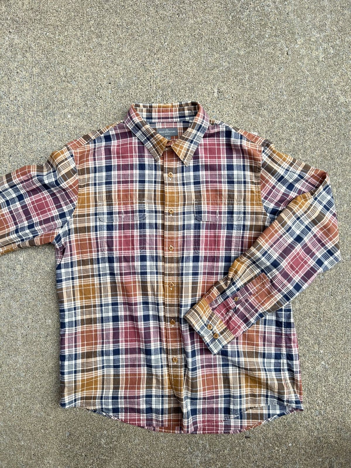L.L. Bean L.L. Bean Flannel Button Up Size US L / EU 52-54 / 3 - 1 Thumbnail