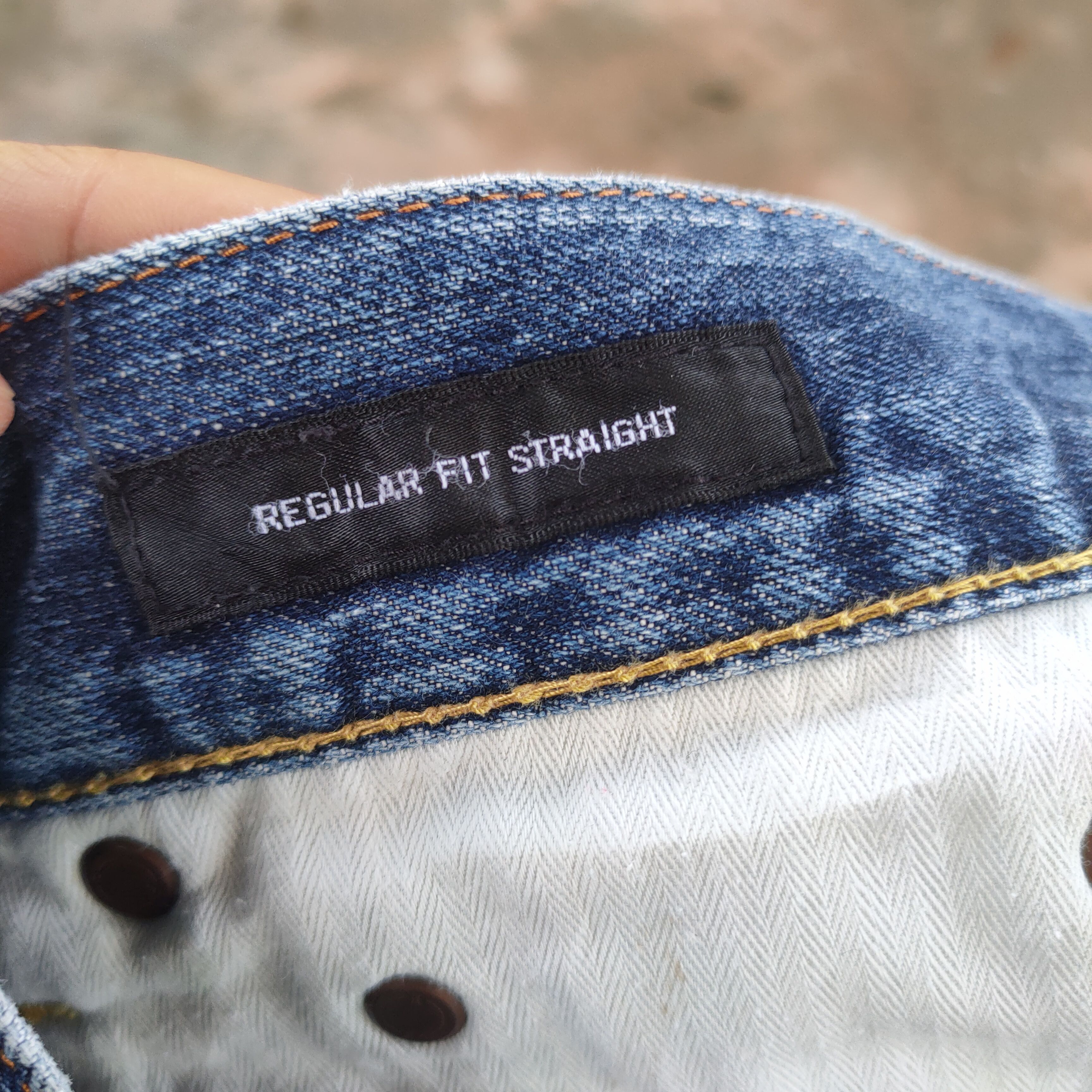 Japanese Brand vintage japanese uj faded jeans denim pants Size US 29 - 16 Thumbnail