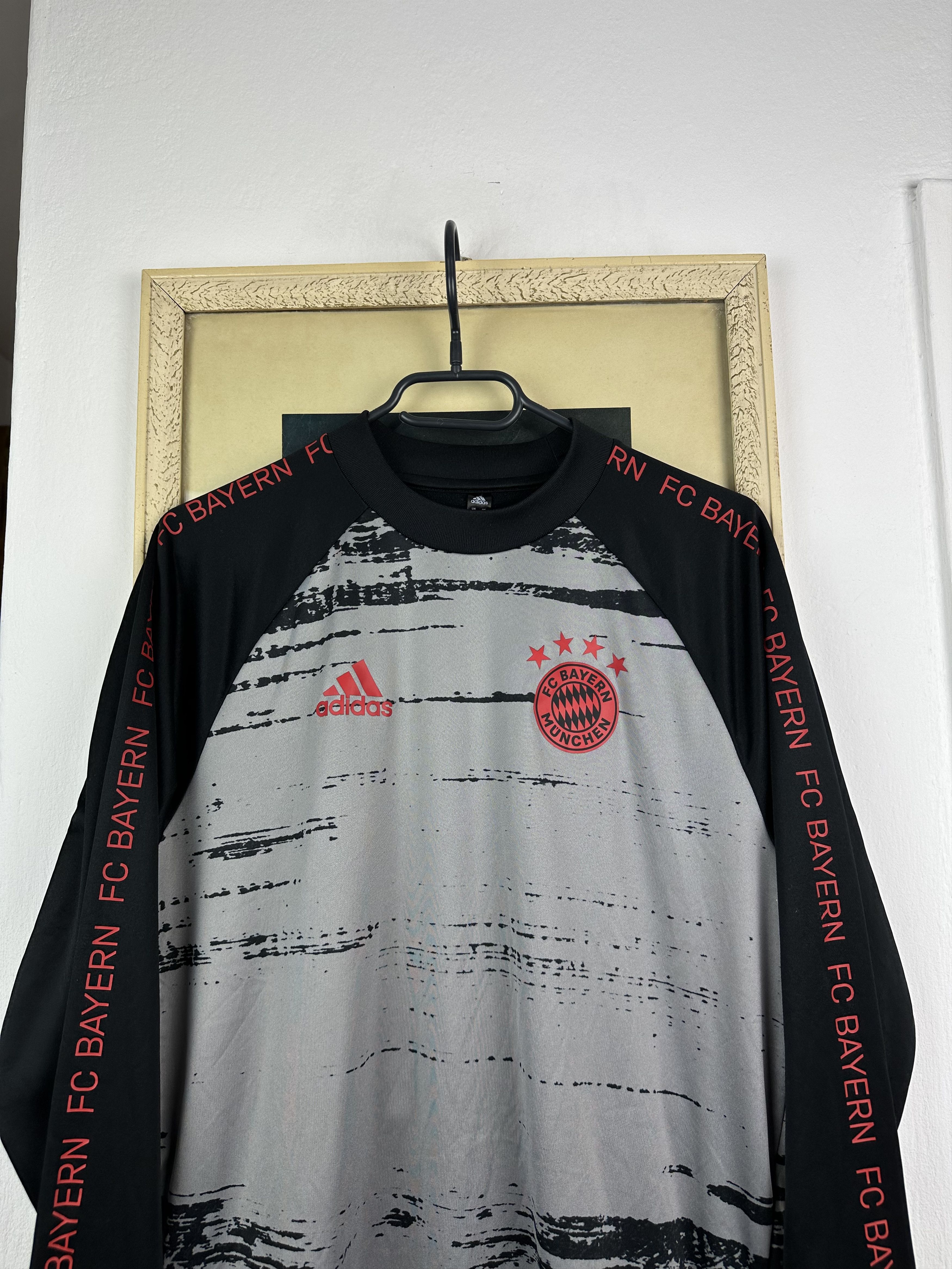 Adidas Adidas Bayern Munich Shirt Jersey Sweatshirt Long Sleeve Size US S / EU 44-46 / 1 - 2 Thumbnail