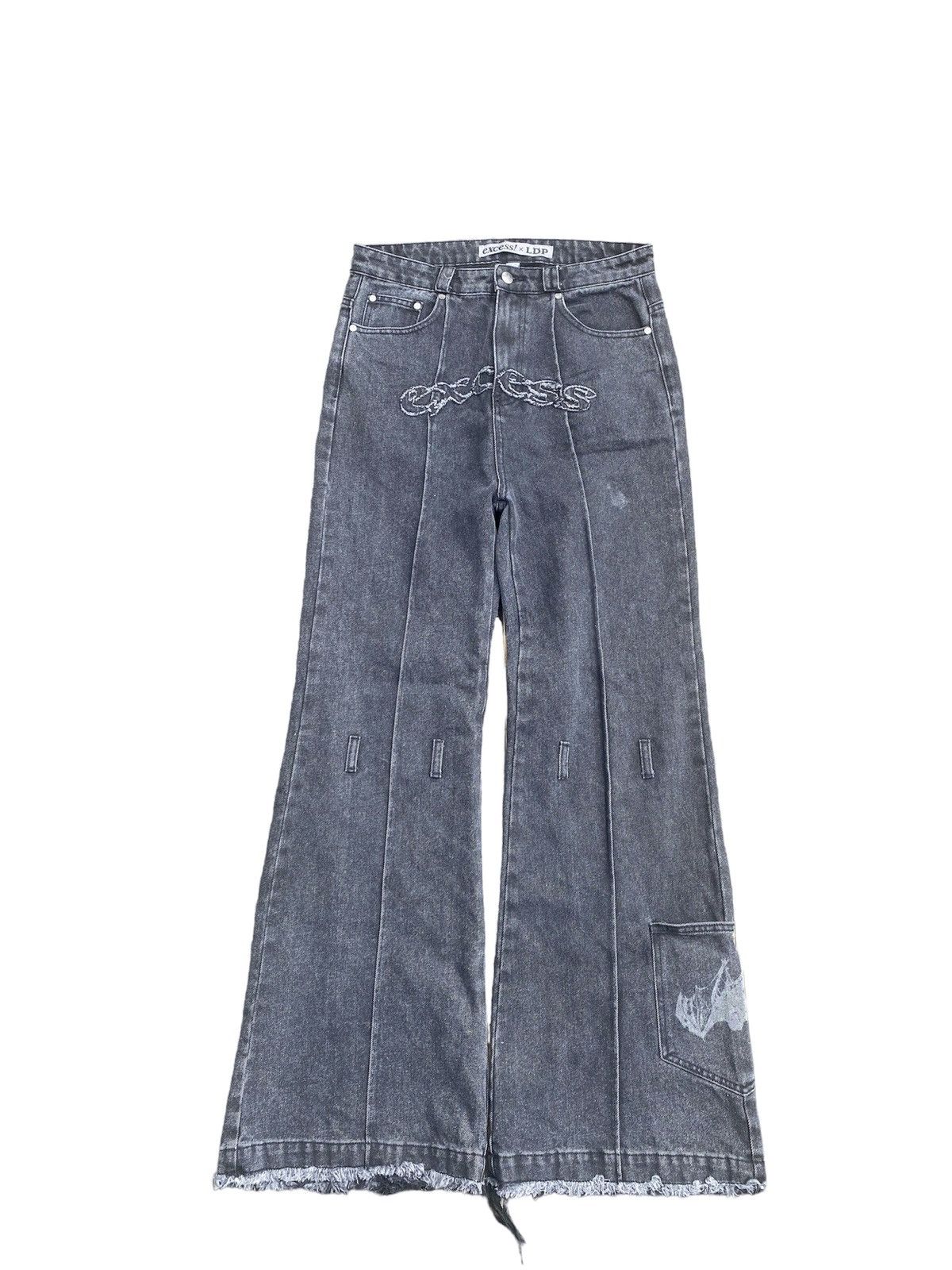 image of Lesdemonsportent X Excess Jeans in Black, Men's (Size 32)