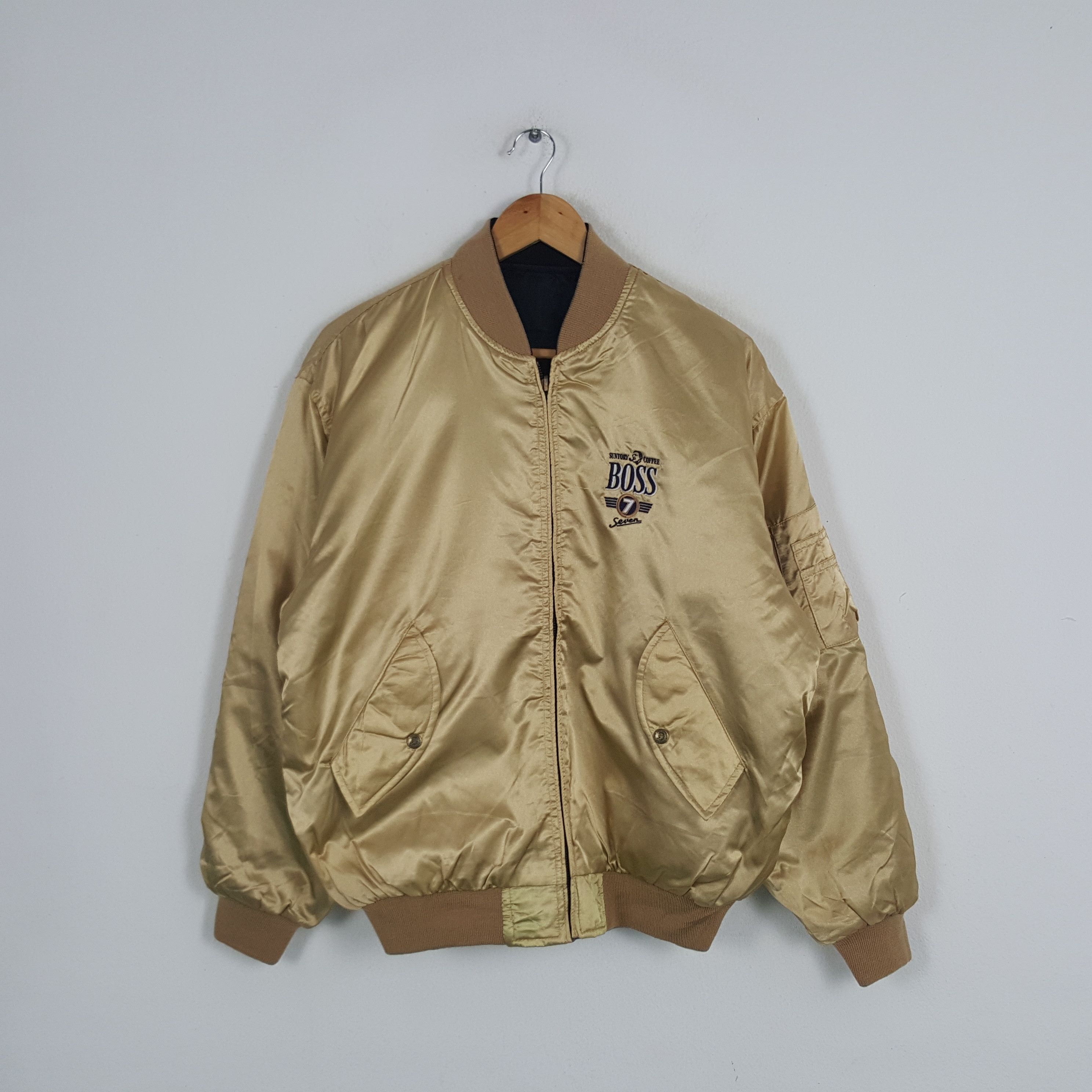 Japanese Brand × Vintage Vintage Suntory Coffee Boss Reversible Jacket Size US L / EU 52-54 / 3 - 1 Thumbnail
