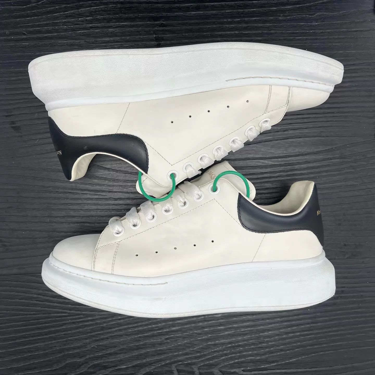Alexander McQueen McQ Black Toe Smooth Calf 41 Near New Size US 8 / EU 41 - 2 Thumbnail