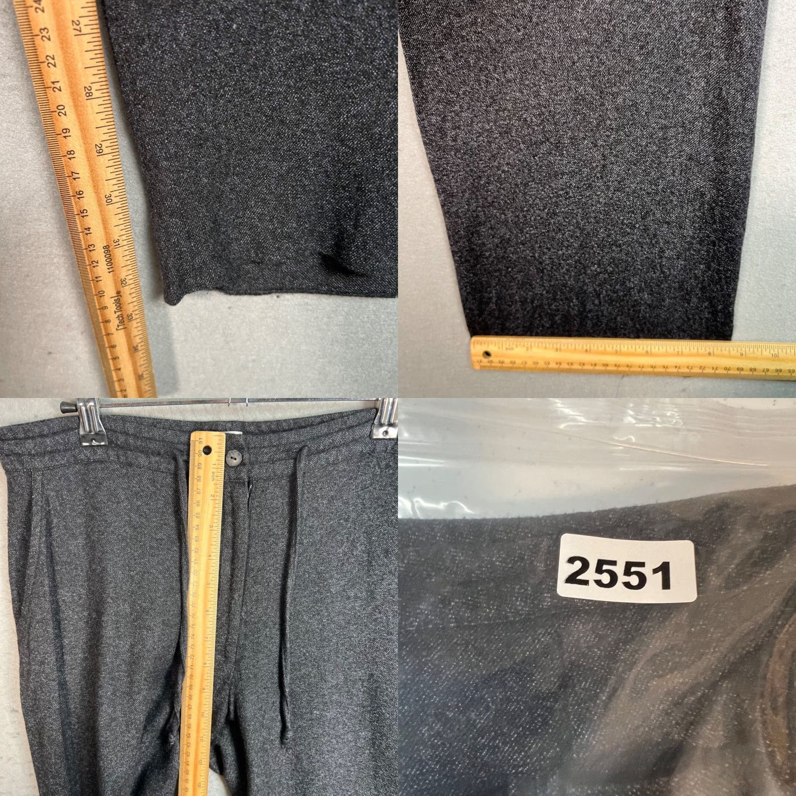 Poler VINTAGE Pole Gray Lounge Pants With Drawstring Waist & Pockets Size 40 Size 27" / US 4 / IT 40 - 8 Thumbnail