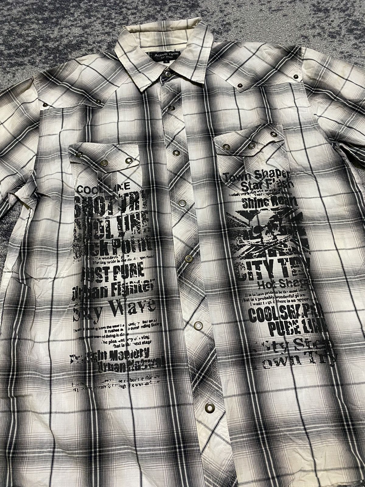 Hysteric Glamour Y2k Active time punk ifsixwasnine Shirt Size US L / EU 52-54 / 3 - 2 Thumbnail