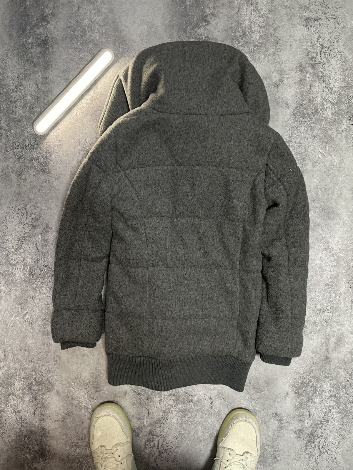 Aran Isles Knitwear × Japanese Brand Japanese Brand Ingni Silver Technical Jacket rare Size M / US 6-8 / IT 42-44 - 6 Thumbnail