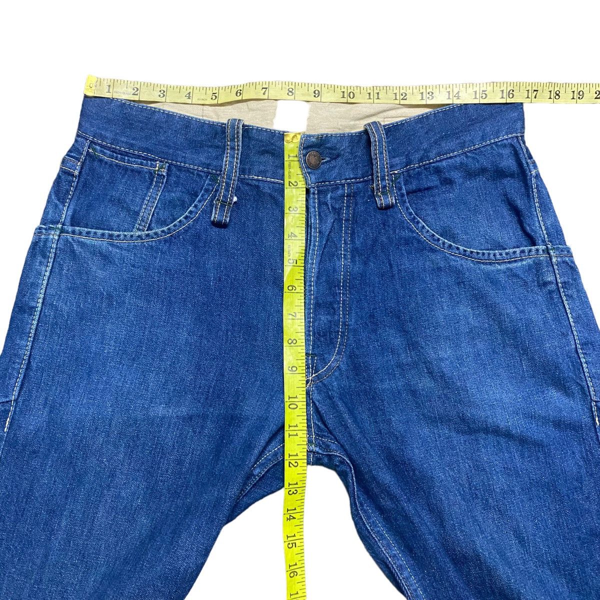 Momotaro Jeans Momotaro Denim Selvedge Jeans Buckle back Size US 32 / EU 48 - 22 Thumbnail