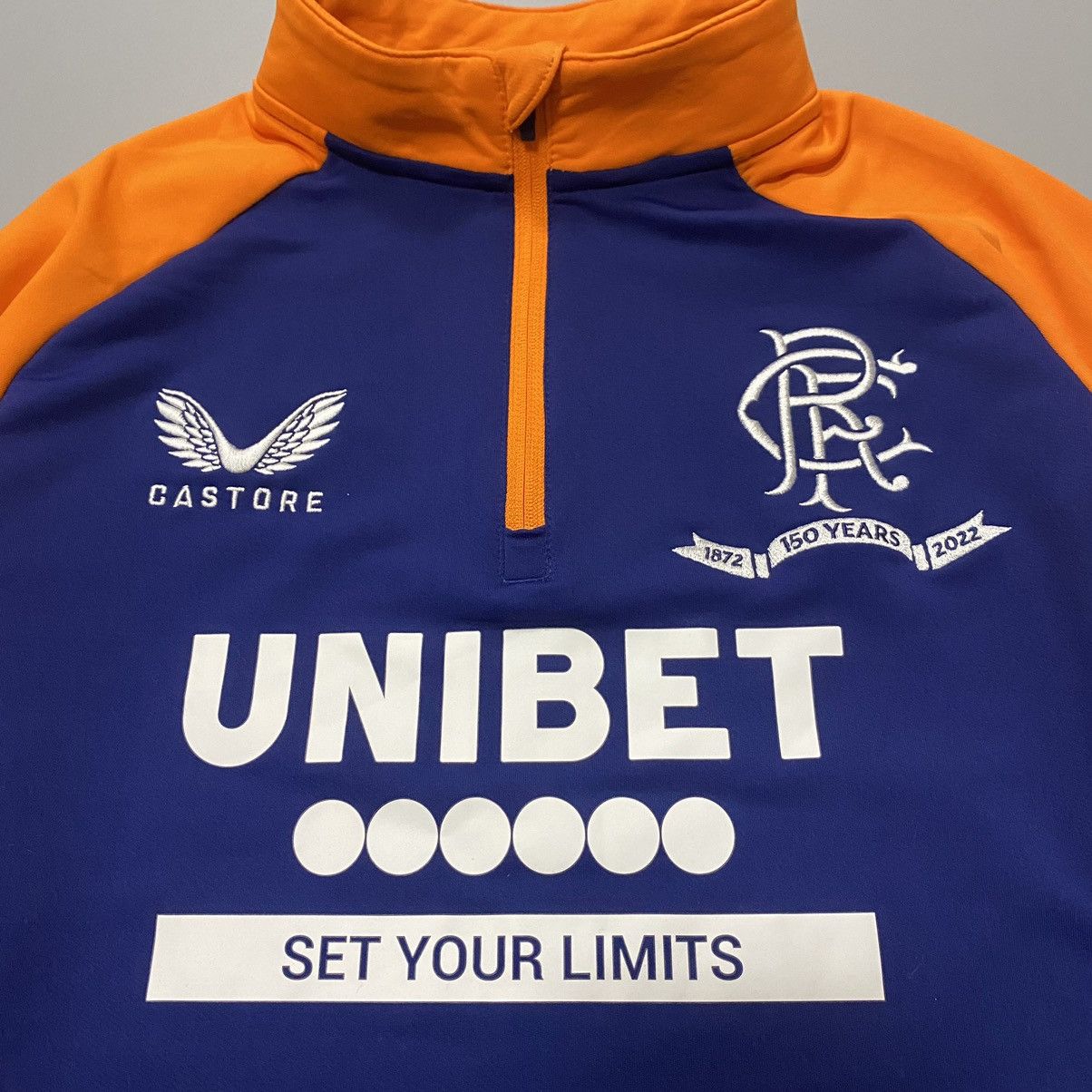 Castore Rangers Castore Training Top 1/4 Zip Jacket 2022 Football Size US M / EU 48-50 / 2 - 5 Thumbnail