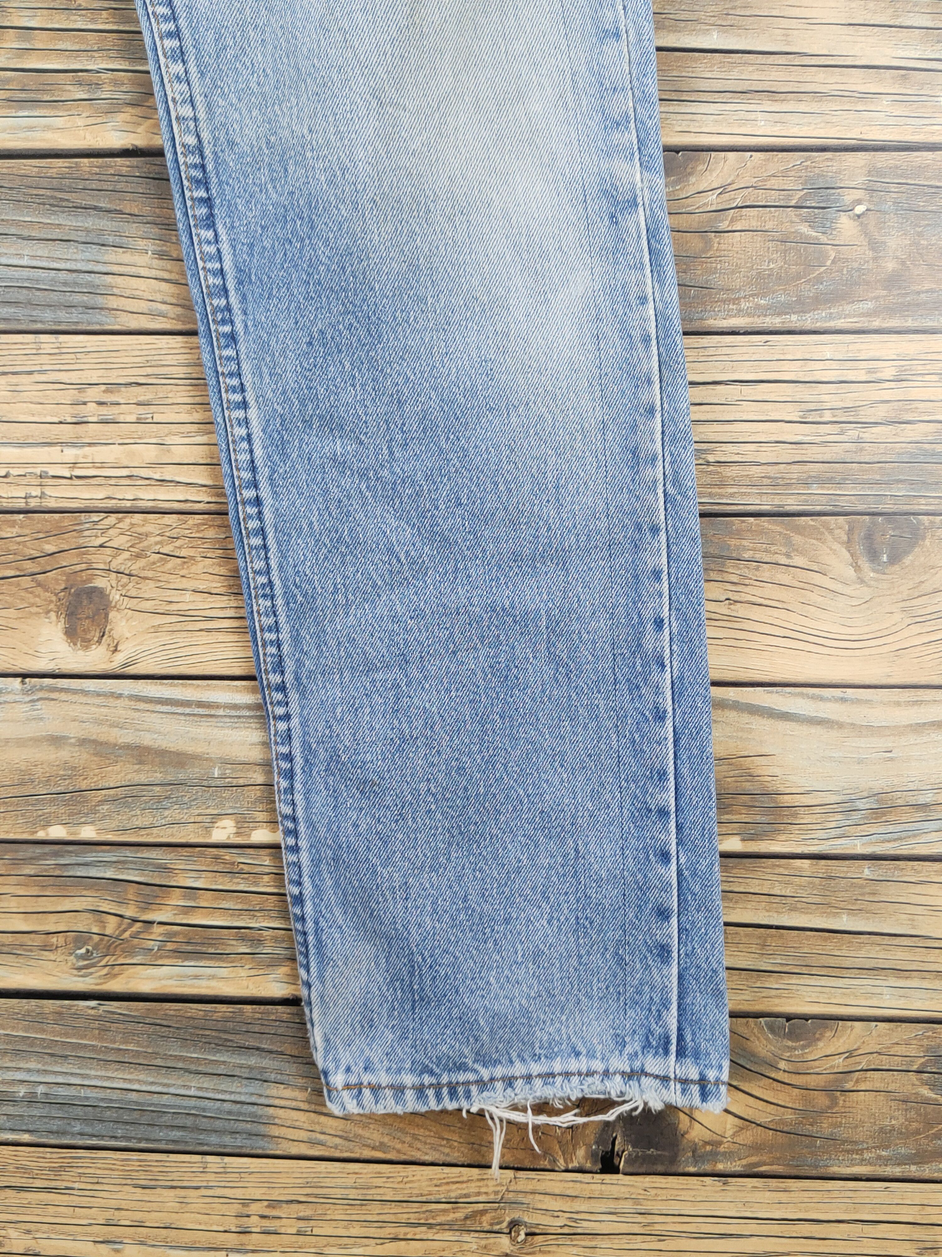 Levi's Levi's vintage faded Blue Distressed Ripped Jeans #W1837 Size US 28 / EU 44 - 6 Thumbnail