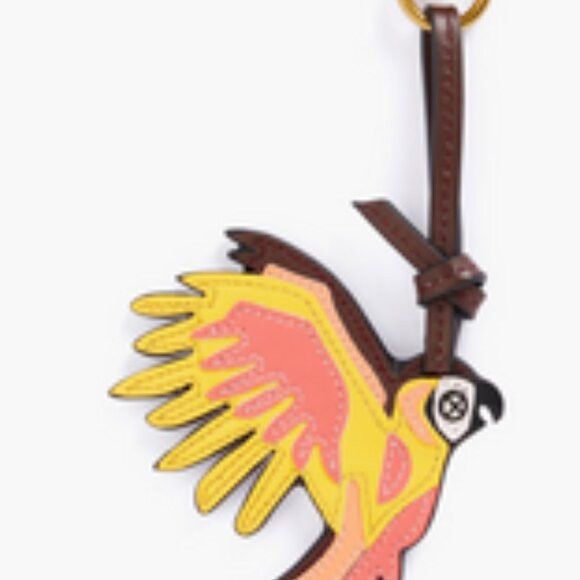 Zimmermann Zimmermann Leather parrot keychain Size ONE SIZE - 5 Thumbnail