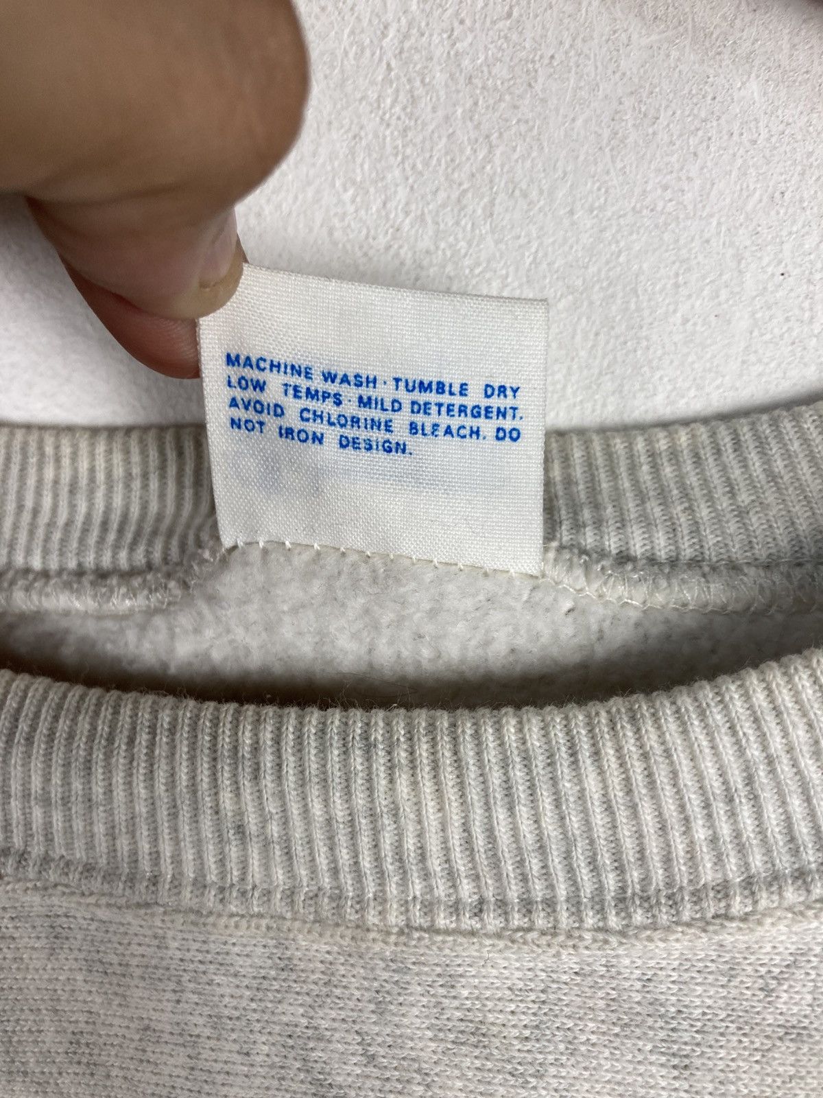 Champion Vintage Champion Reverse Weave Script Logo Sweatshirt Size M / US 6-8 / IT 42-44 - 5 Thumbnail