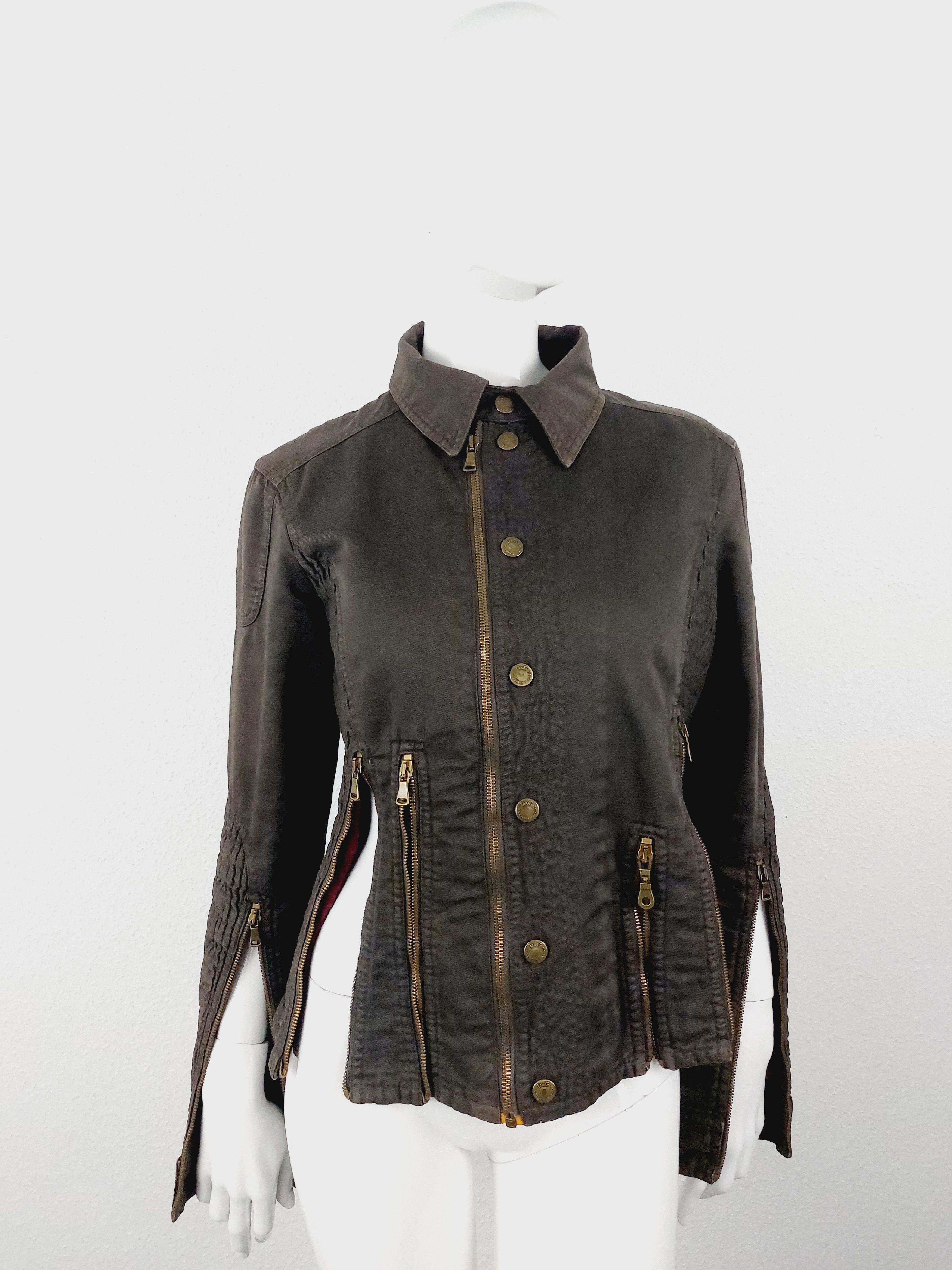 Dolce & Gabbana D&G Dolce and Gabbana Zip Zipper Panel Cargo Jacket Size US S / EU 44-46 / 1 - 11 Thumbnail