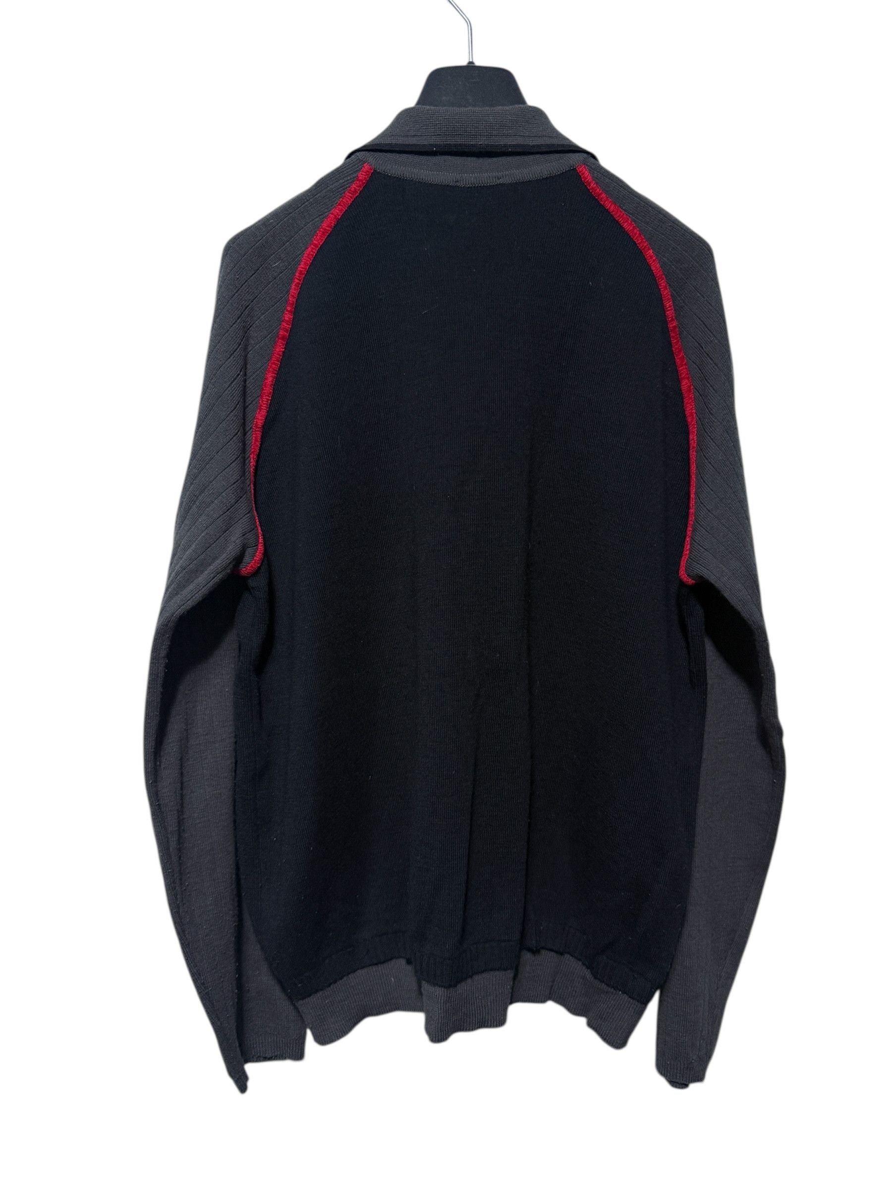 Versace Vintage versace sport polo sweater wool jumper rare size L Size US L / EU 52-54 / 3 - 6 Thumbnail