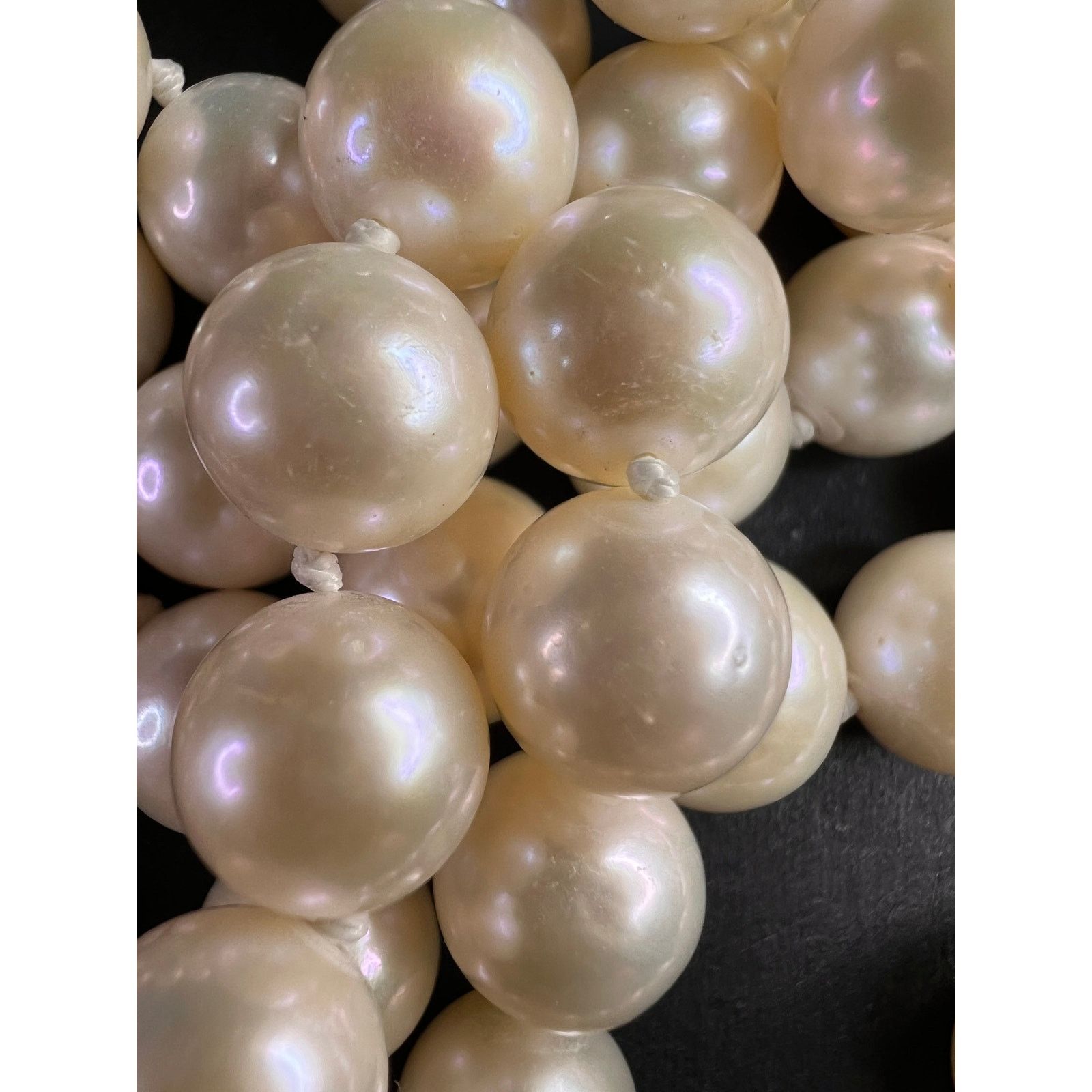 Other 10-11mm cultured pearl 36 in necklace with 925 silver clasp Size ONE SIZE - 21 Thumbnail