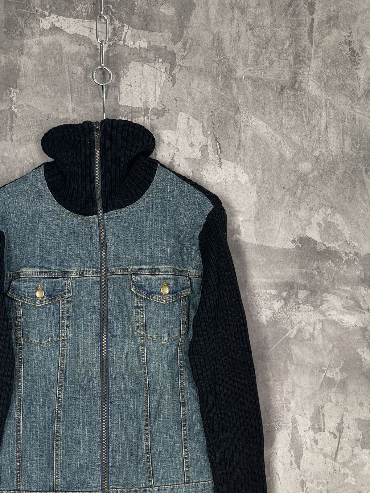 Hysteric Glamour × Japanese Brand × Vintage VINTAGE 90 DENIM JACKET HYSTERIC GLAMOUR STYLE DENIM JACKET Size M / US 6-8 / IT 42-44 - 4 Thumbnail