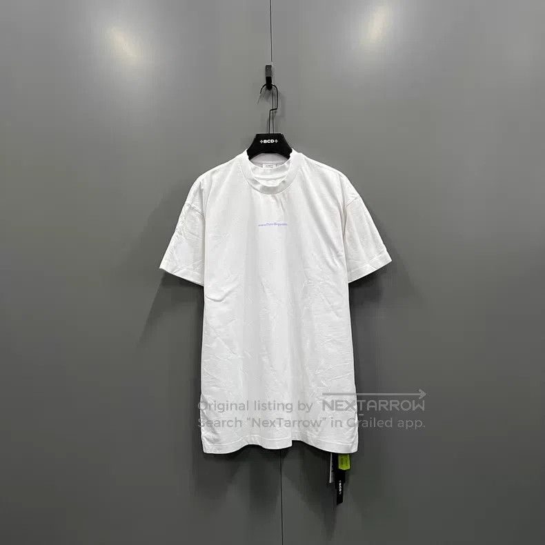 Other VETEMENTS White Small Logo Layered Short Sleeve Size US L / EU 52-54 / 3 - 1 Thumbnail