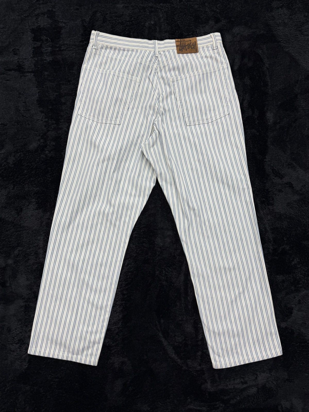 Stussy STUSSY STRIPE BIG OL' JEANS | Grailed