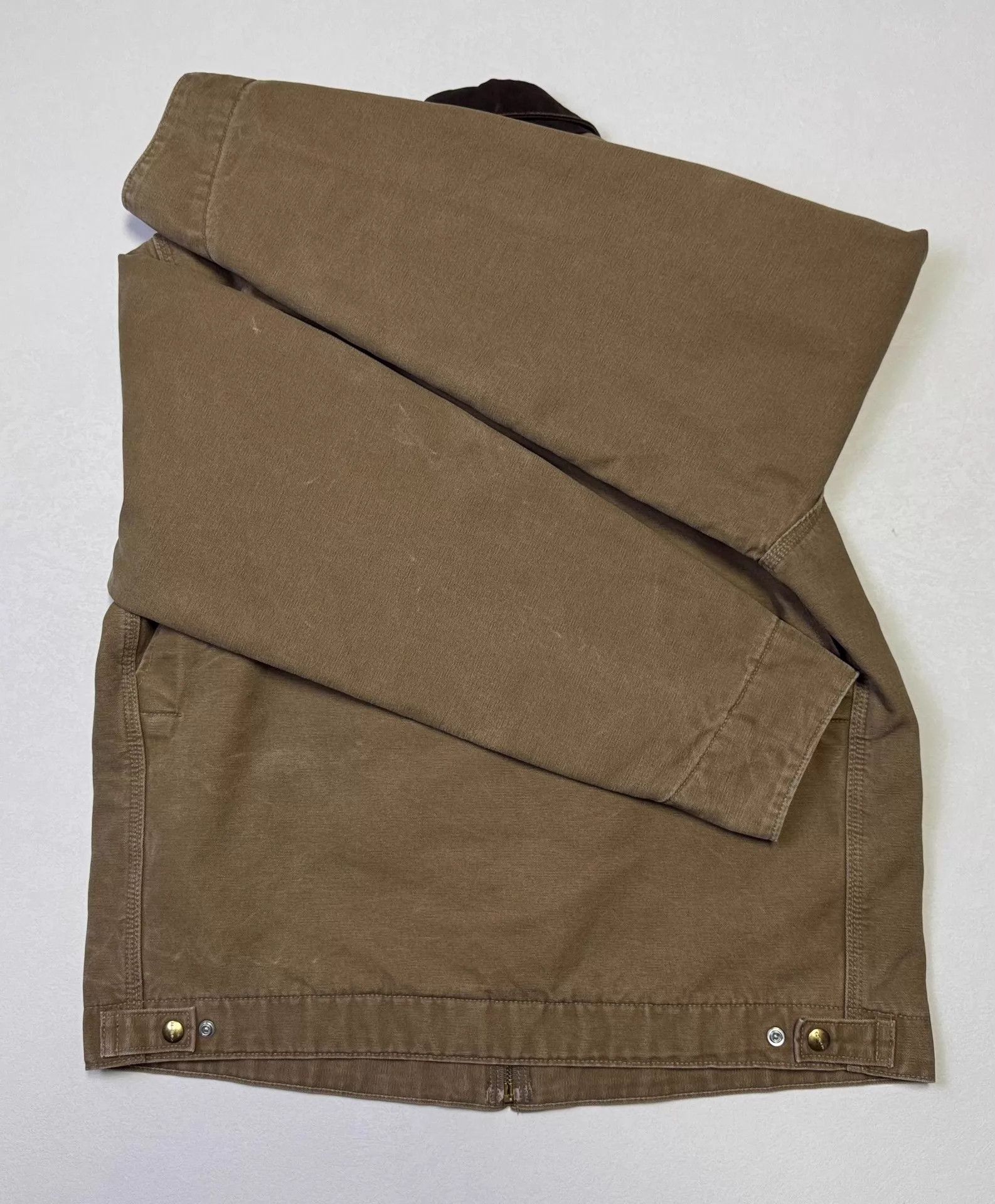 Carhartt Vintage Carhartt J97 L-Tall Brown Detroit Jacket Size US L / EU 52-54 / 3 - 6 Thumbnail