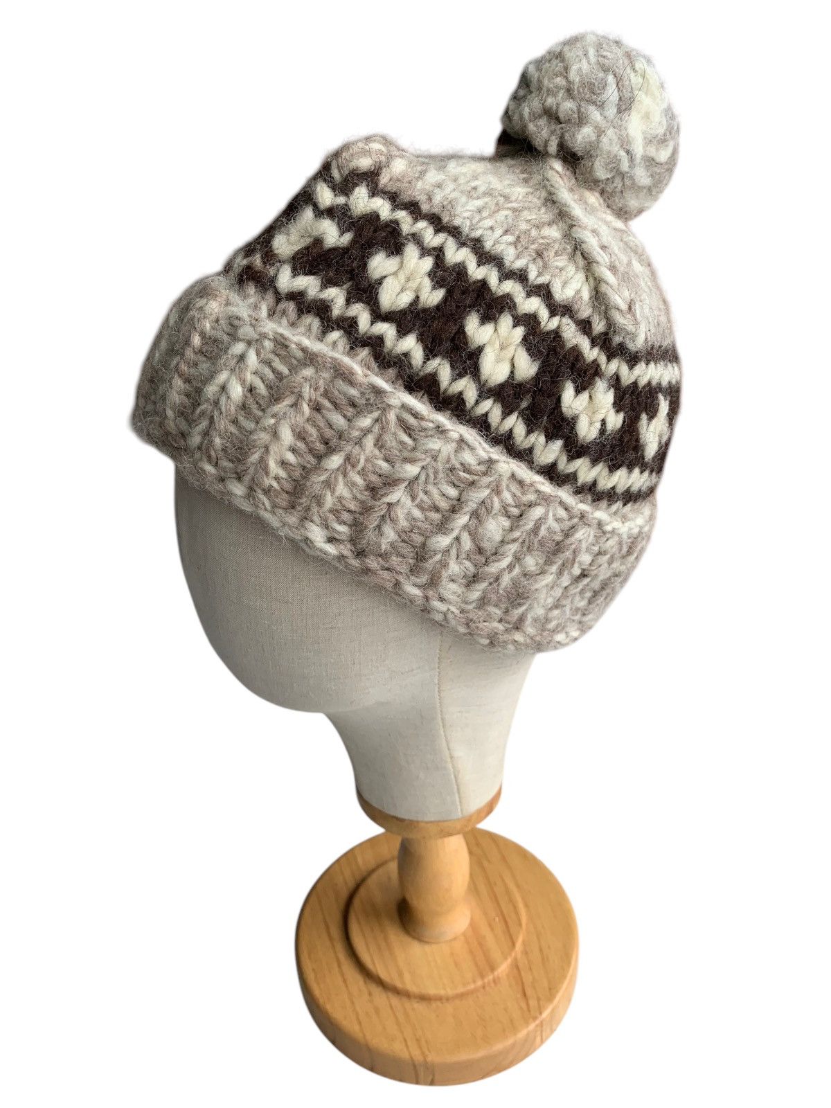 Japanese Brand × Kapital × Vintage KNITTED CROCHET WOOL WINTER SESSIONS BEANIE HATS Size ONE SIZE - 6 Thumbnail