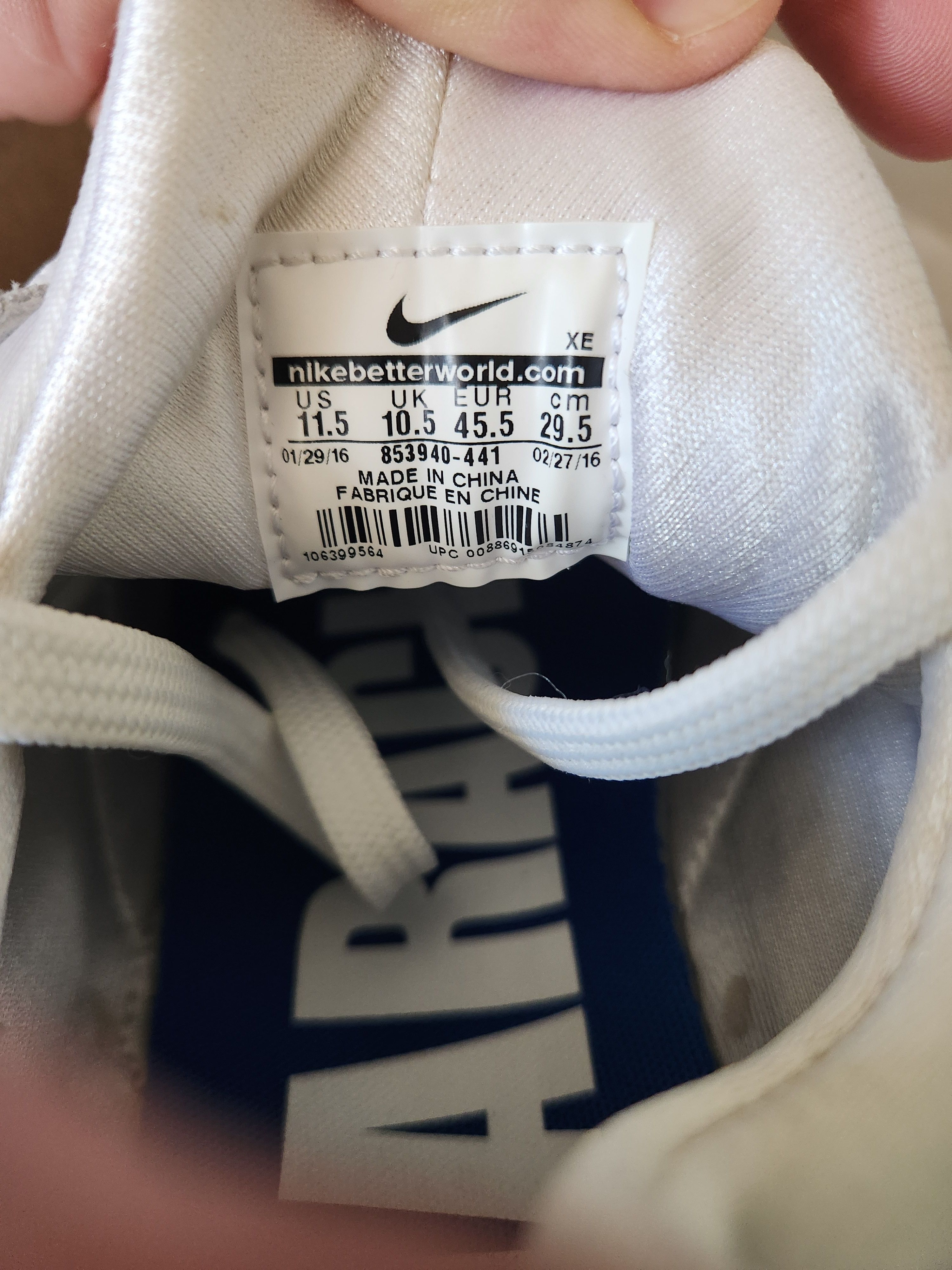 Nike Sz 11.5 2016 Nike Huarache x Nice Kicks Lowrider 853940 441 Size US 11.5 / EU 44-45 - 10 Thumbnail