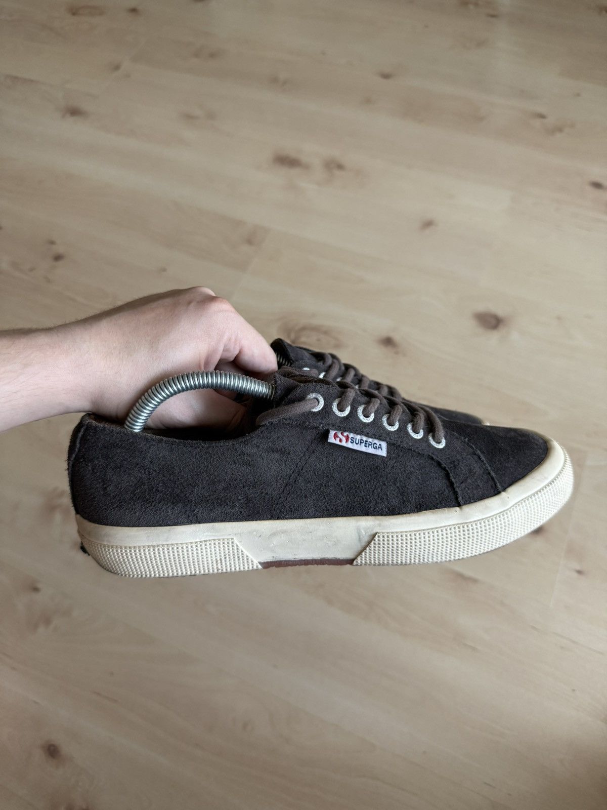 Superga Superga Suede Cotu Classic leather vintage low sneakers Size US 7.5 / EU 40-41 - 2 Thumbnail