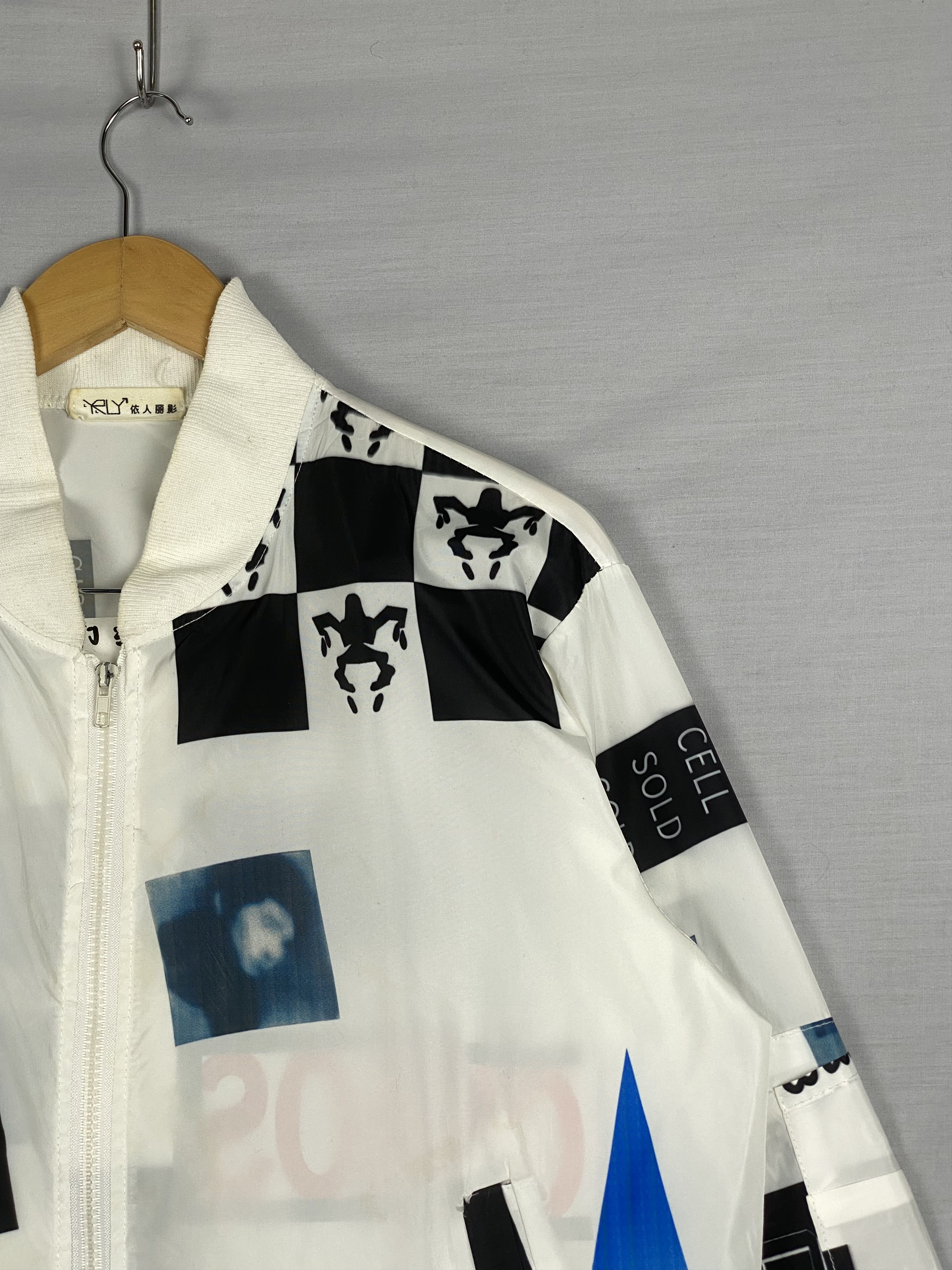 Japanese Brand Vintage Japanese Brand Many Art Zip Up Light Jacket Size US S / EU 44-46 / 1 - 4 Thumbnail