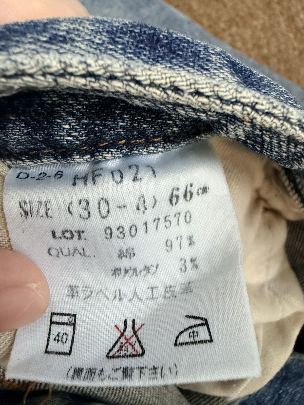 Japanese Brand Vintage Bobson Happy Face Jeans Denim Pants Size 28" / US 6 / IT 42 - 8 Thumbnail
