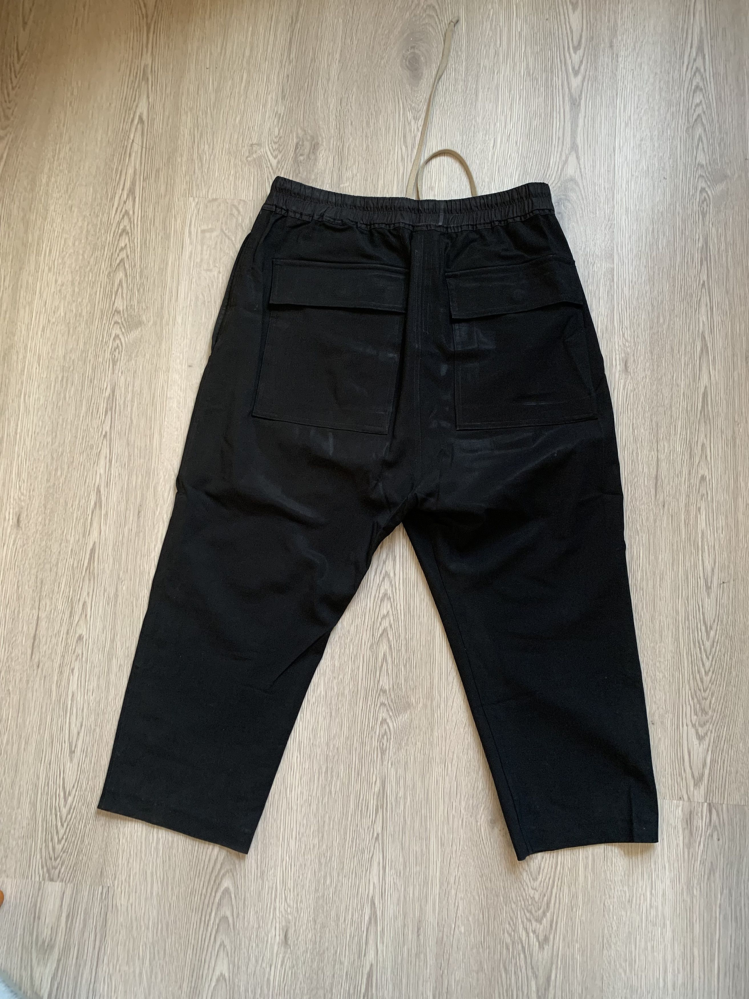 Rick Owens Cropped Drawstring Astaires /ZL Size US 32 / EU 48 - 3 Thumbnail