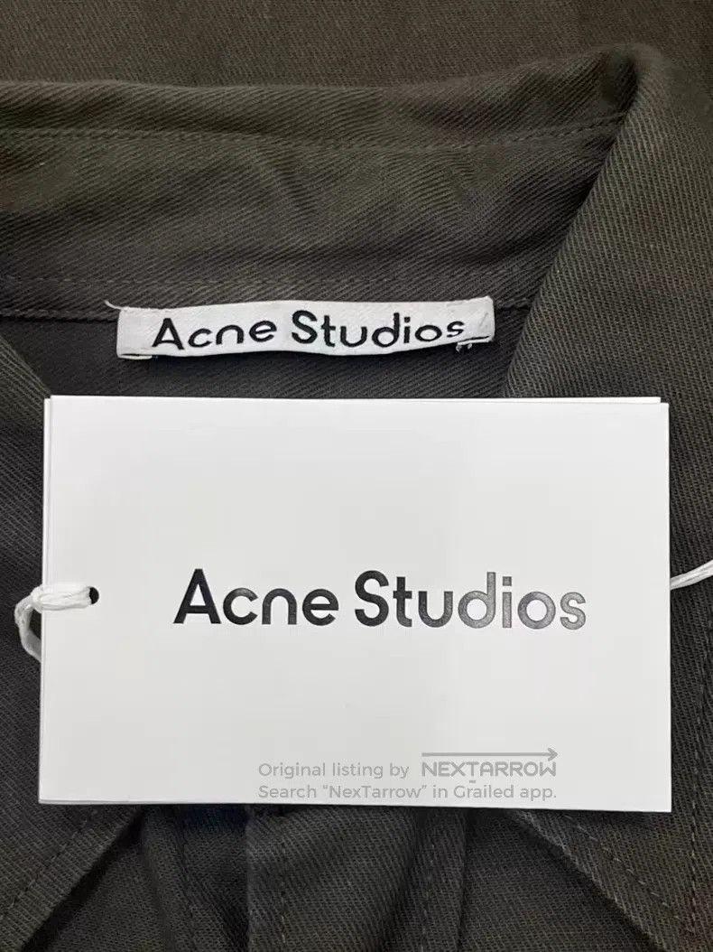 Acne Studios Acne Studios SS22 Logo embroidery solid color long sleeve Size US S / EU 44-46 / 1 - 4 Thumbnail