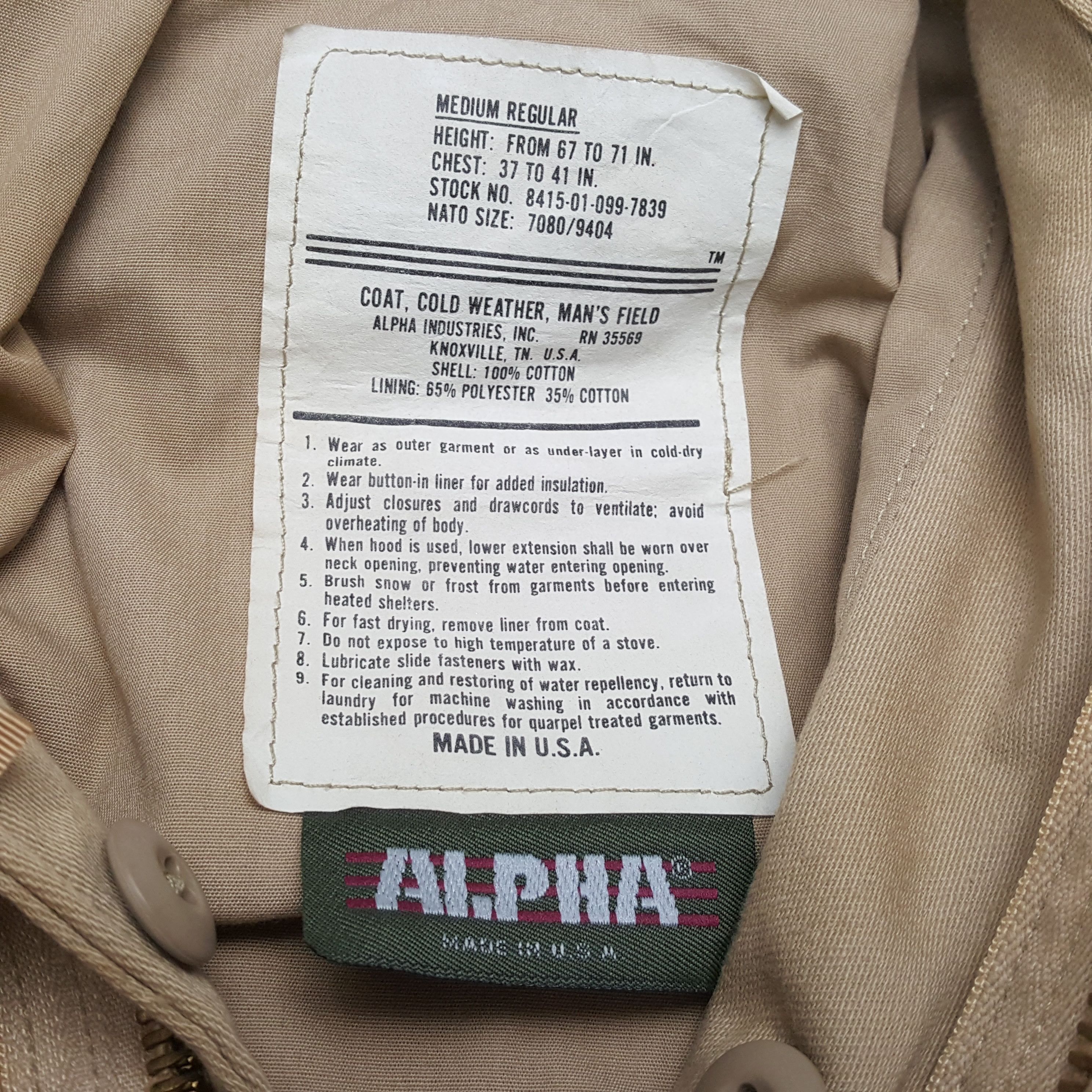 Alpha Industries × Undercover × Vintage Vintage UNDERCOVER x ALPHA INDUSTRIES Custom Jacket Size US M / EU 48-50 / 2 - 11 Thumbnail