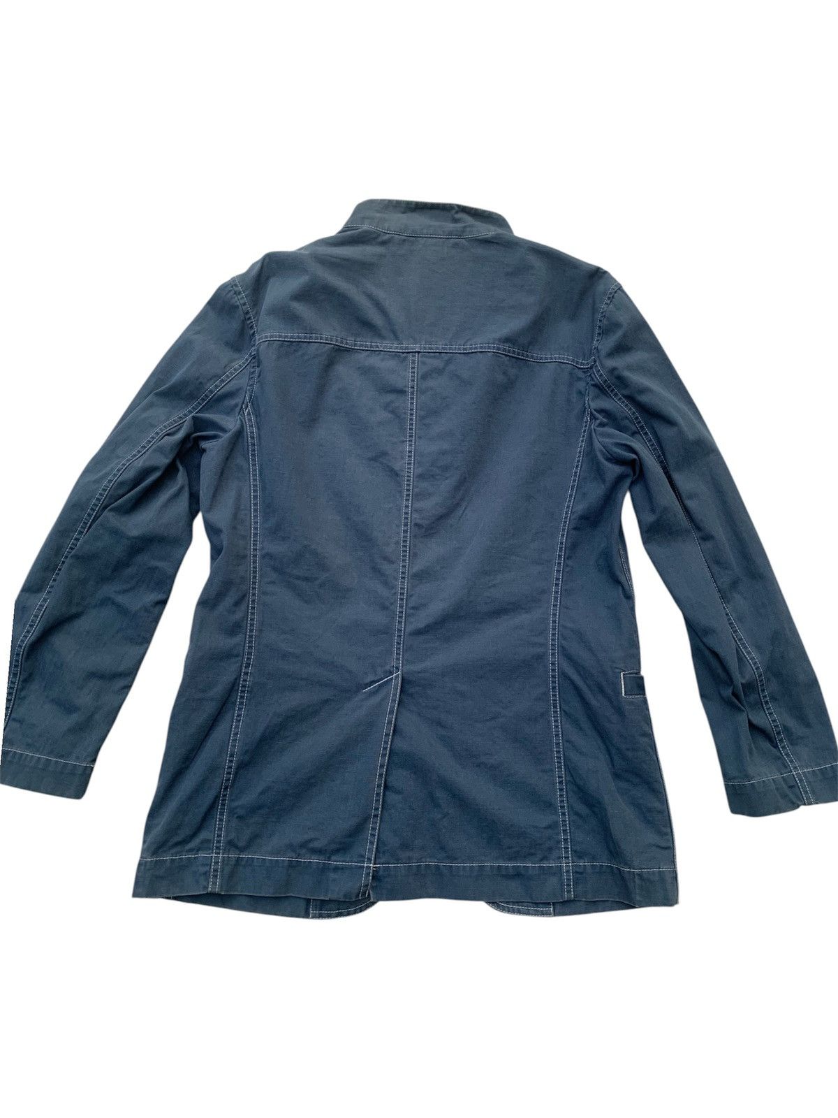 Lacoste Vintage Lacoste Utility Workwear Jacket Minimalist Coat Size US L / EU 52-54 / 3 - 3 Thumbnail