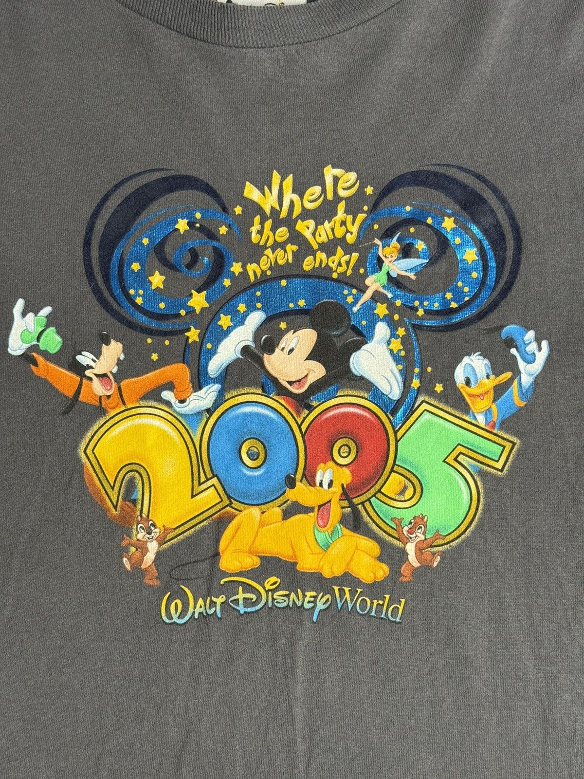 Disney VINTAGE 2005 Disney World Tee “Grey” [L] PREOWNED Size US L / EU 52-54 / 3 - 3 Thumbnail