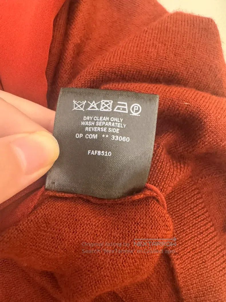 Loro Piana Loro Piana Deep Burgundy Silk and Cashmere Knit Sweater Size XS / US 0-2 / IT 36-38 - 7 Thumbnail