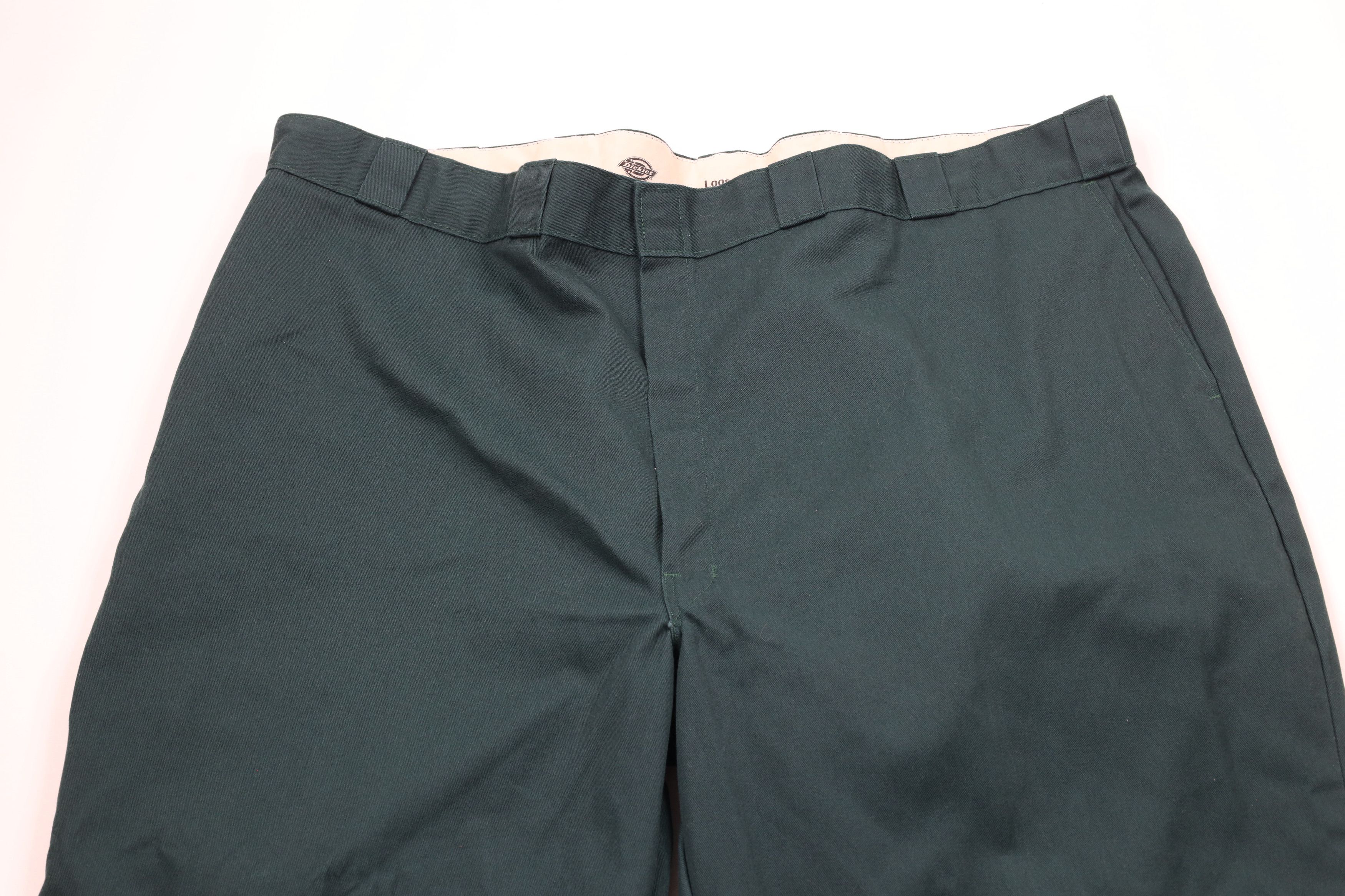 Carhartt × Vintage Vintage Y2K Carhartt Fit Double Knee Wide Leg Pants Green Size US 44 / EU 60 - 2 Thumbnail