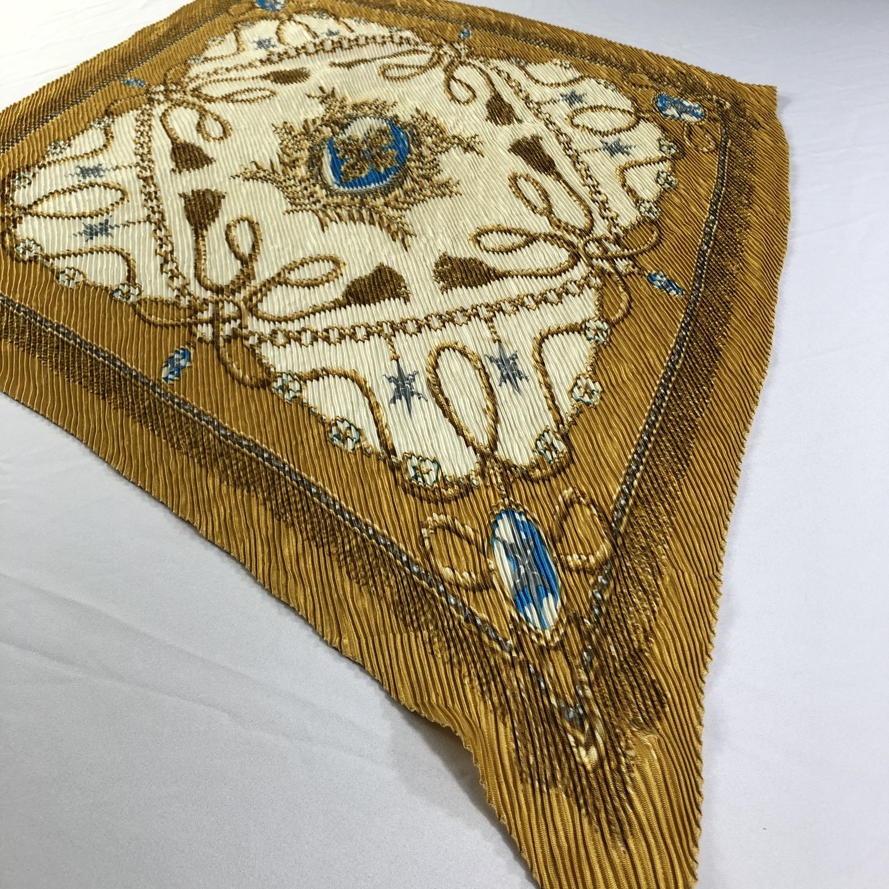 Vintage Vintage Silk Scarf Size ONE SIZE - 3 Thumbnail