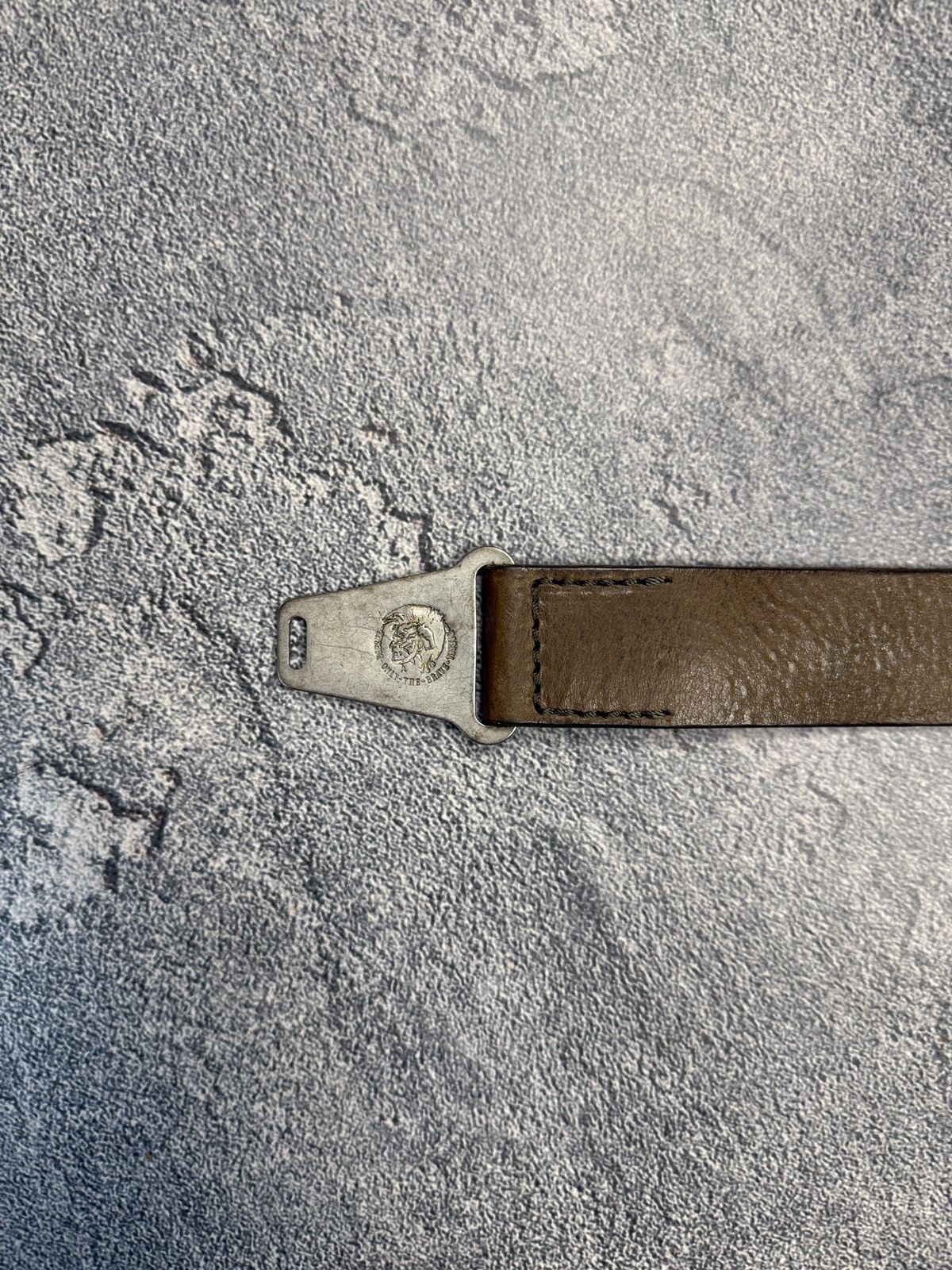 Diesel Y2K Diesel Belt Metal Logo Japanese Size ONE SIZE - 9 Thumbnail