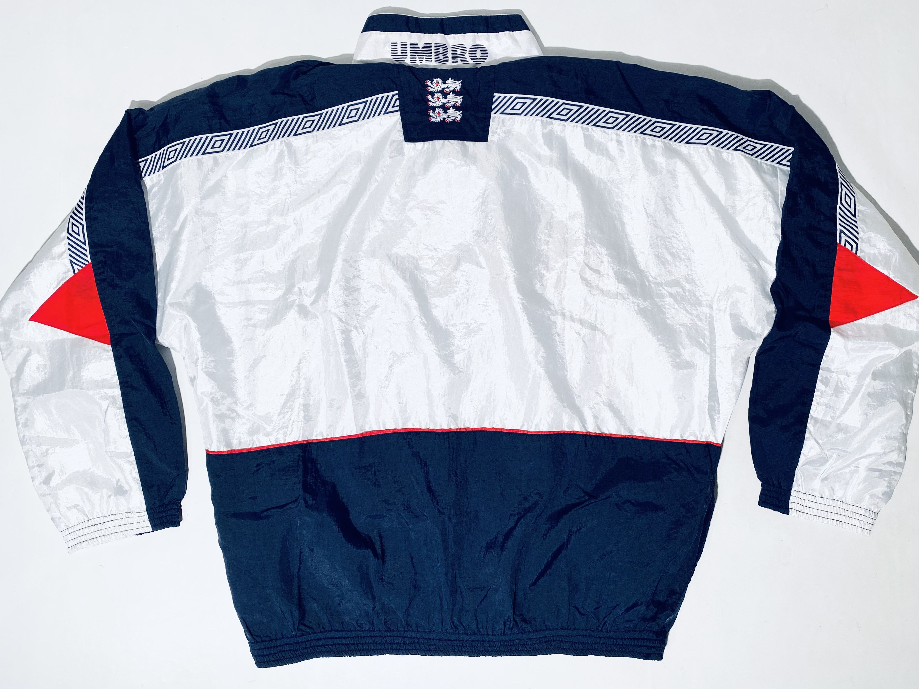 Umbro × Vintage England Training Jacket 1990 / 1992 Umbro Italia 90 Size US L / EU 52-54 / 3 - 6 Thumbnail