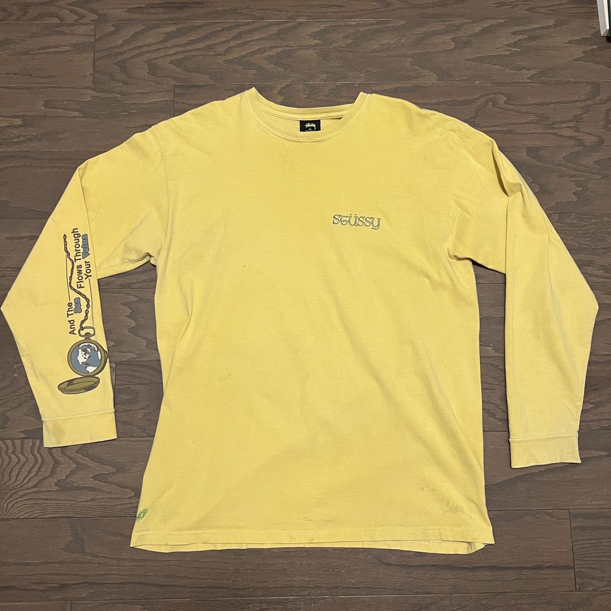 stussy-yellow-stussy-long-sleeve-grailed
