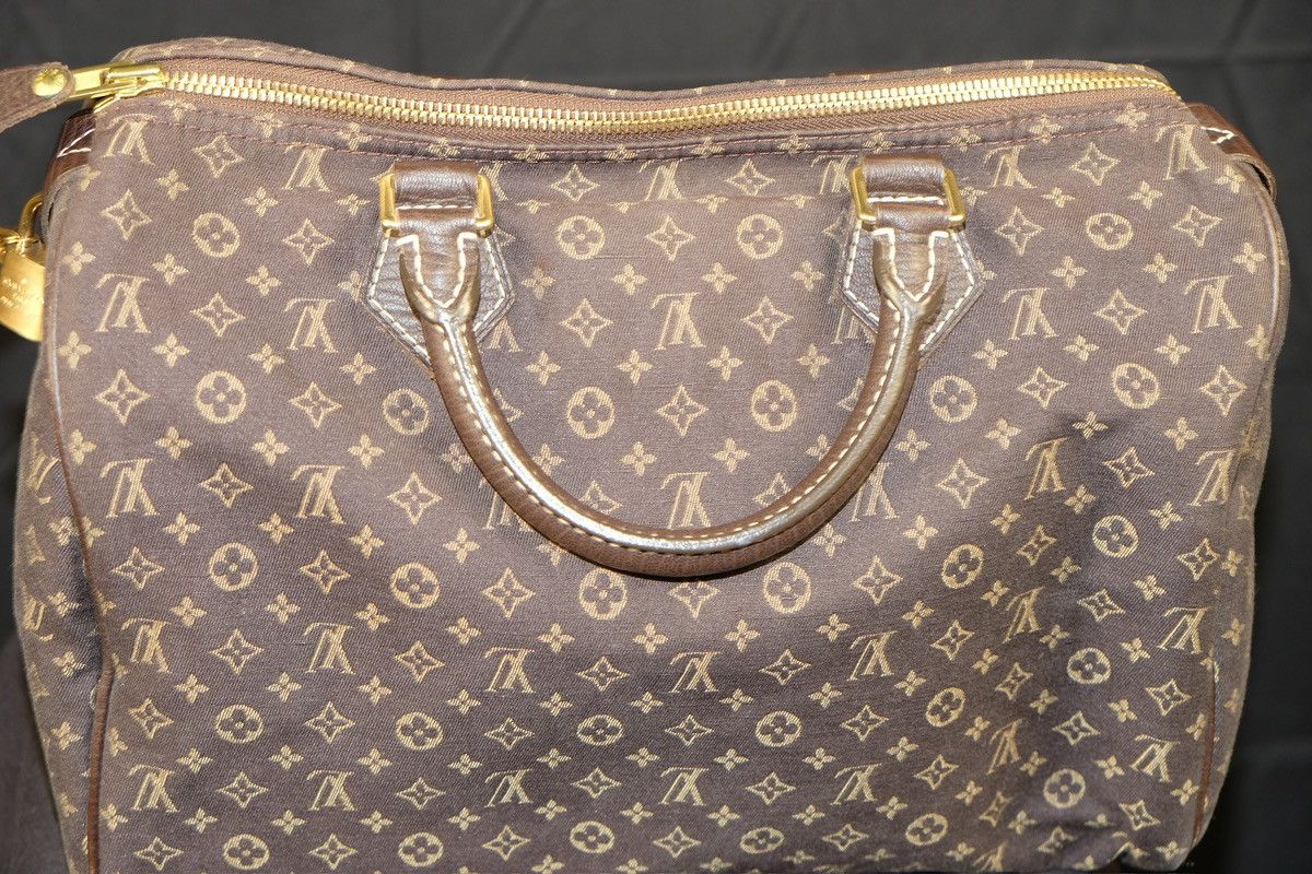 Louis Vuitton Louis Vuitton Monogram Minilin Speedy 30 Boston Bag Ebene Size ONE SIZE - 4 Thumbnail