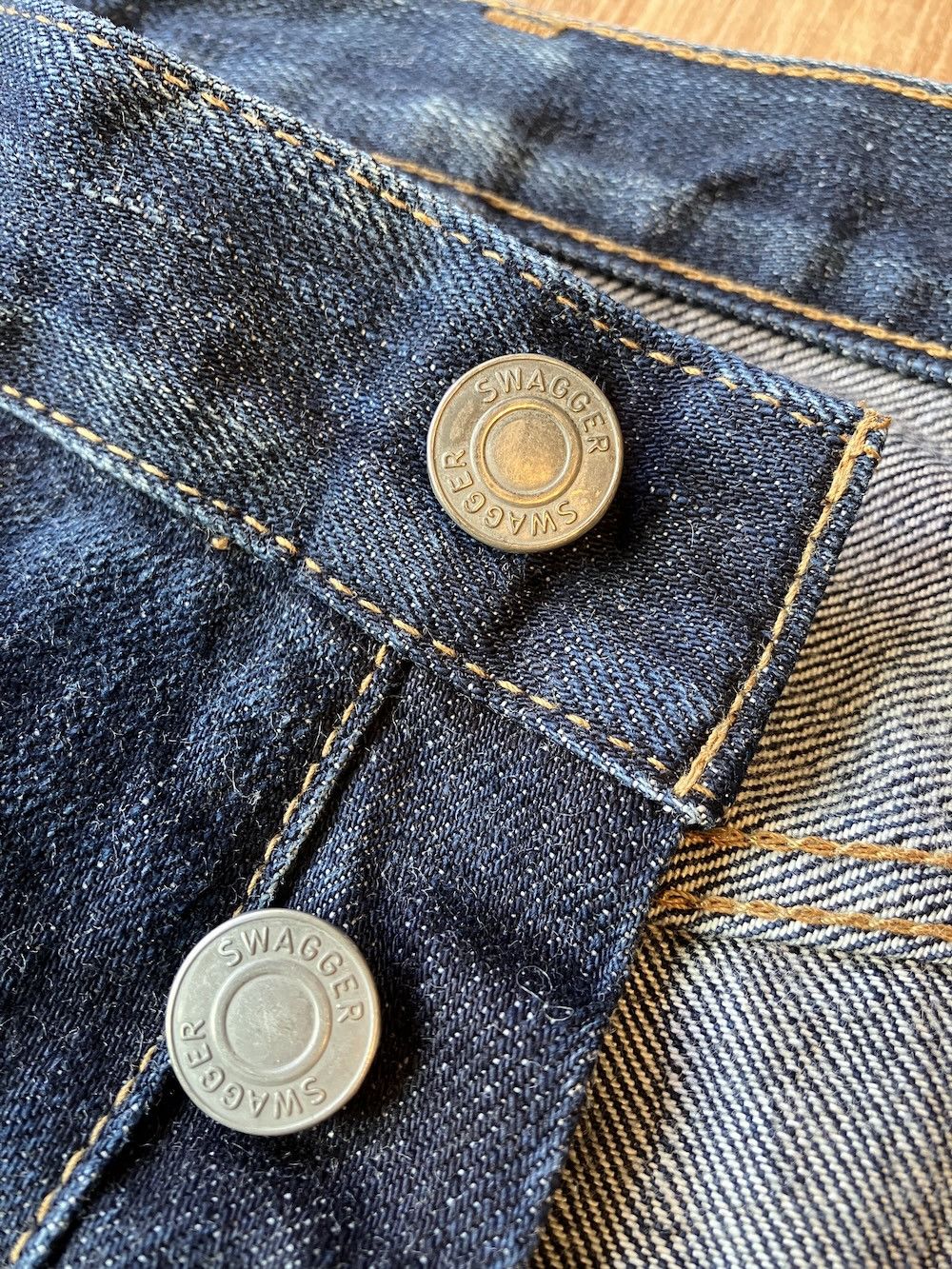 Swagger SWAGGER Selvedge Jeans W38 x L33 00s Ura-harajuku Rare! Size US 38 / EU 54 - 5 Thumbnail