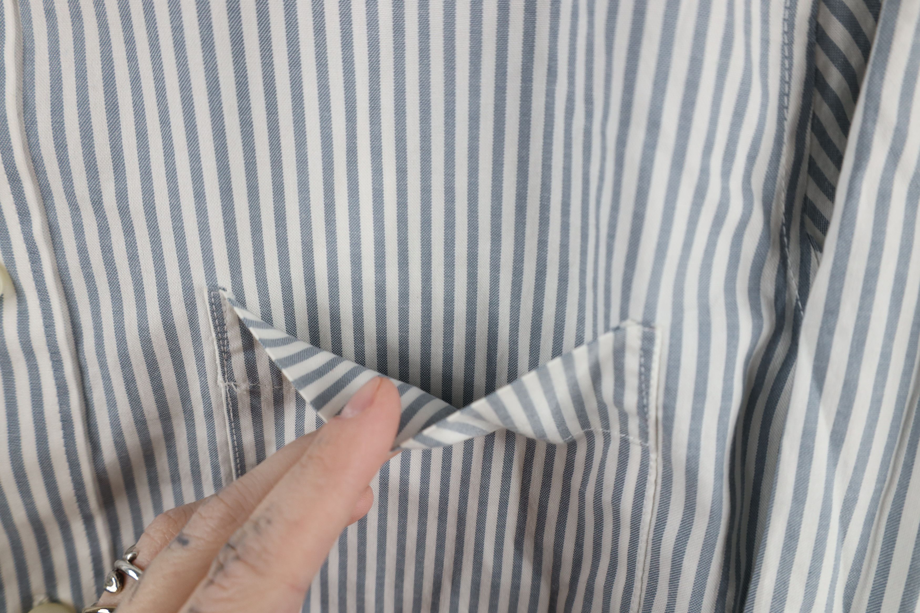 Everlane × Vintage Everlane Long Sleeve Oxford Collared Button Down Shirt Size US S / EU 44-46 / 1 - 6 Thumbnail