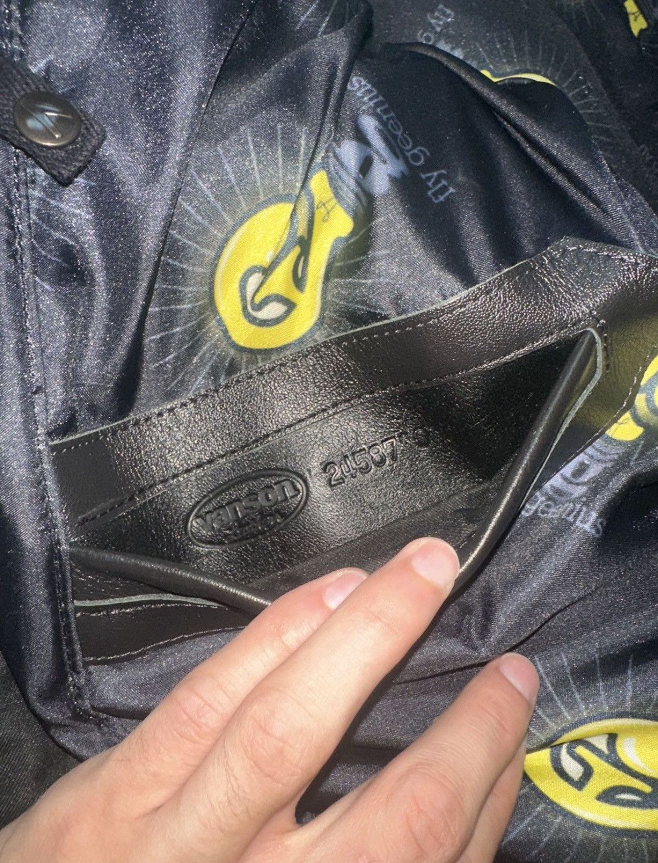 Vanson Leathers Vanson x Fly geenius leather jacket Size US M / EU 48-50 / 2 - 4 Thumbnail