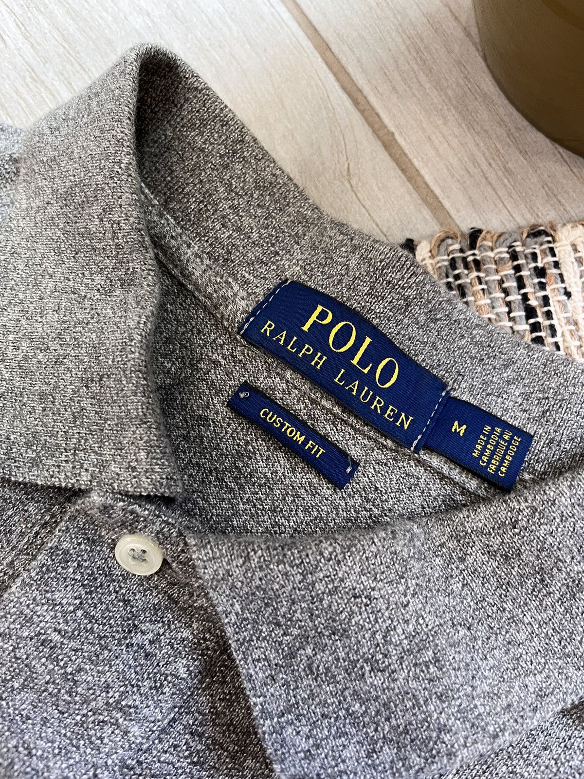 Polo Ralph Lauren Polo Ralph Lauren long sleeve polo shirt grey size M Size US M / EU 48-50 / 2 - 15 Thumbnail