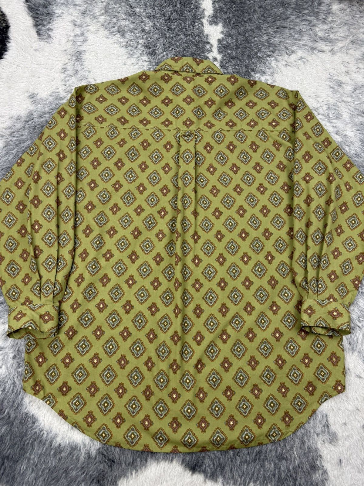 Burberry Vintage Baggy 80s BURBERRYS Classic Pattern Button Ups Size XL / US 12-14 / IT 48-50 - 17 Thumbnail