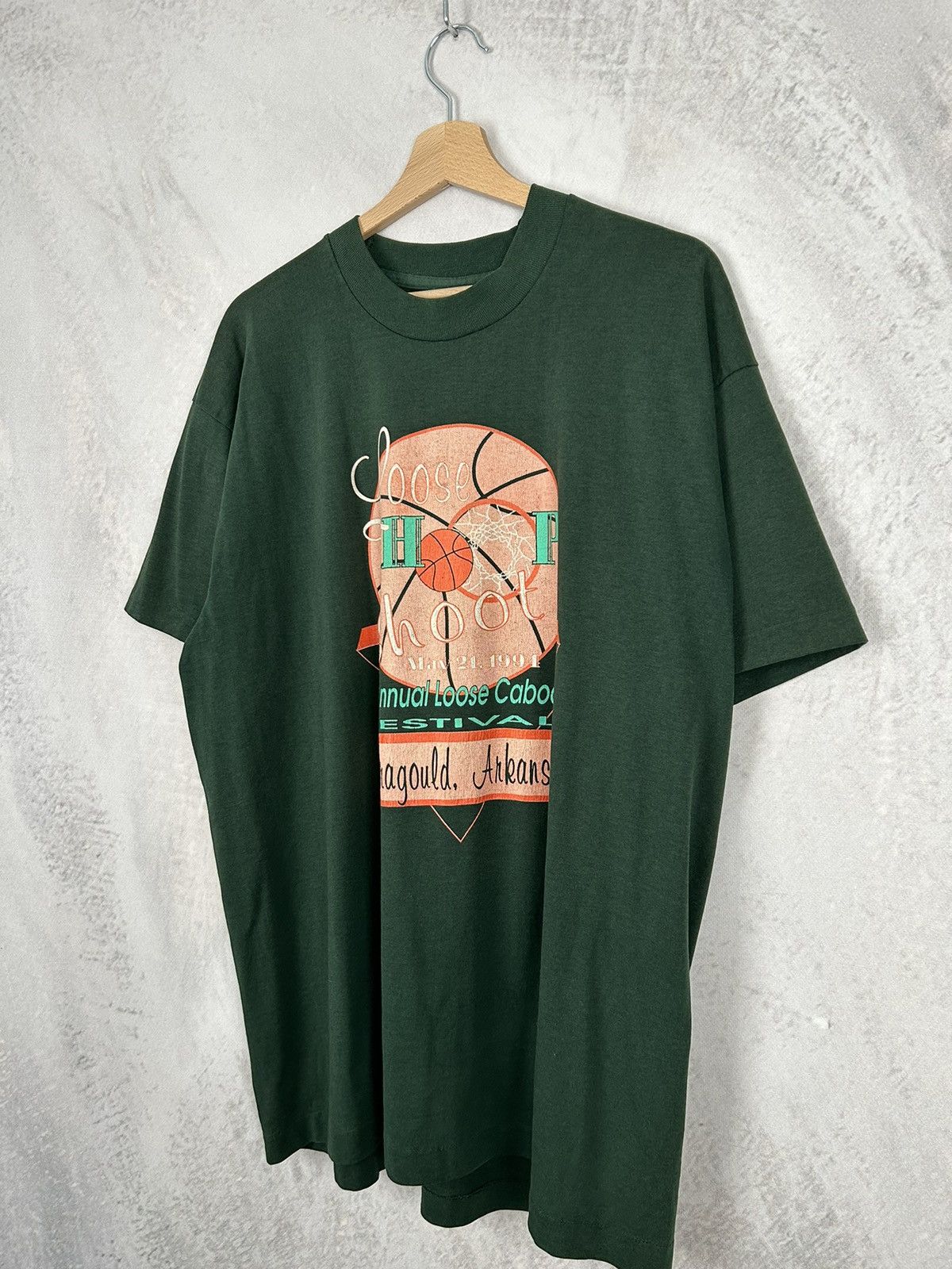 NBA Vintage 1994 Hop Festival Basketball Single Stitch Rare Hype Size US XL / EU 56 / 4 - 2 Thumbnail