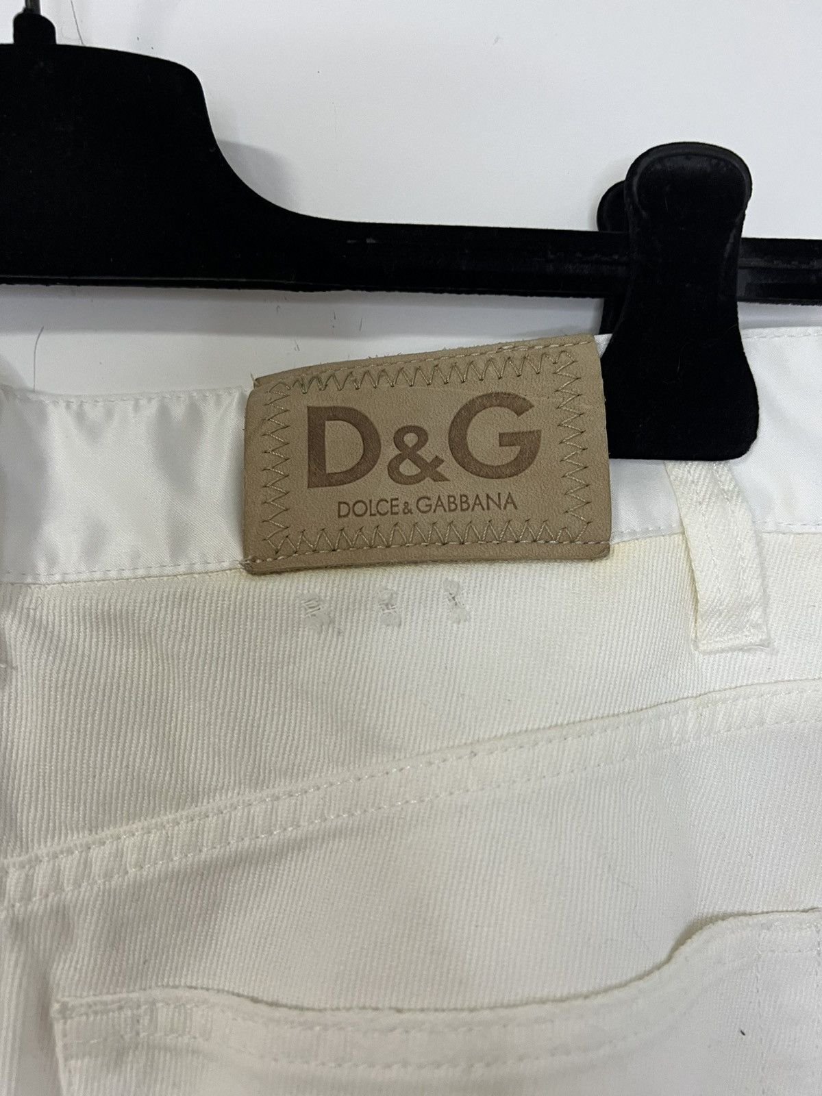 Dolce & Gabbana Dolce & Gabbana white jeans cotton M Size 31" - 5 Thumbnail