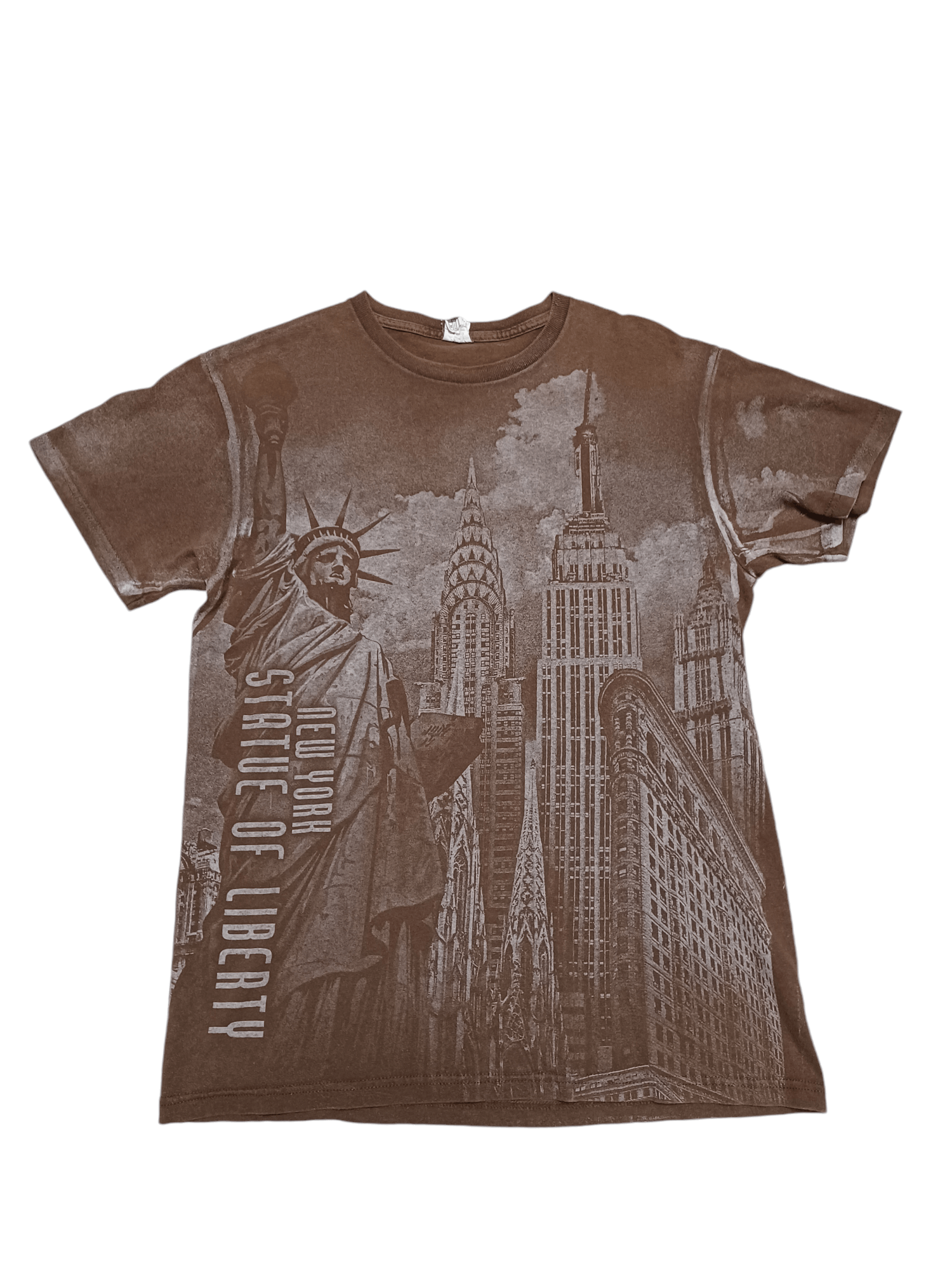 Delta FANTASTIC THE STATUE OF LIBERTY NEW YORK DELTA VINTAGE TEE Size US M / EU 48-50 / 2 - 1 Thumbnail