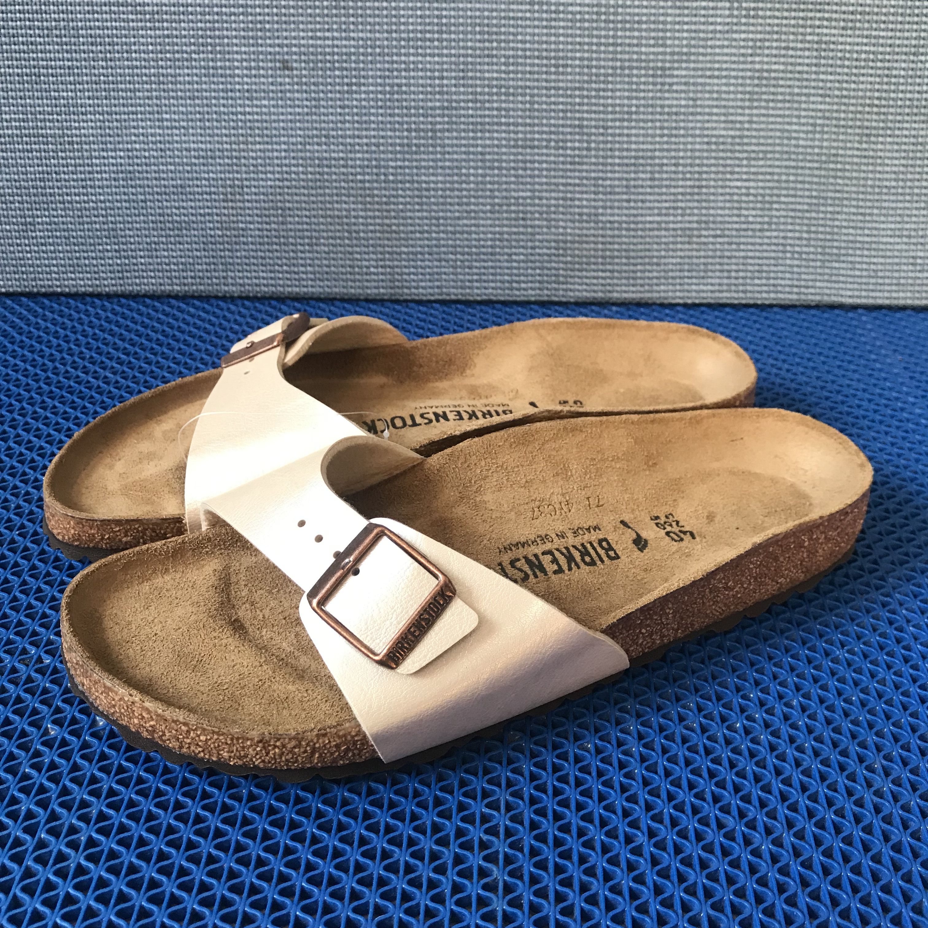 Birkenstock Birkenstock madrid Brown Bf leather sandals birko bf New Size US 7 / EU 40 - 4 Thumbnail