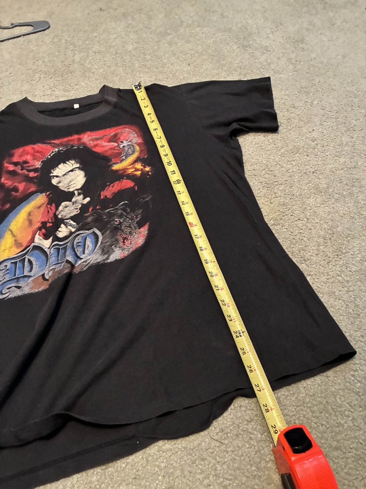 Vintage Vintage 1990s Deo metal band tour shirt Size US XL / EU 56 / 4 - 5 Thumbnail
