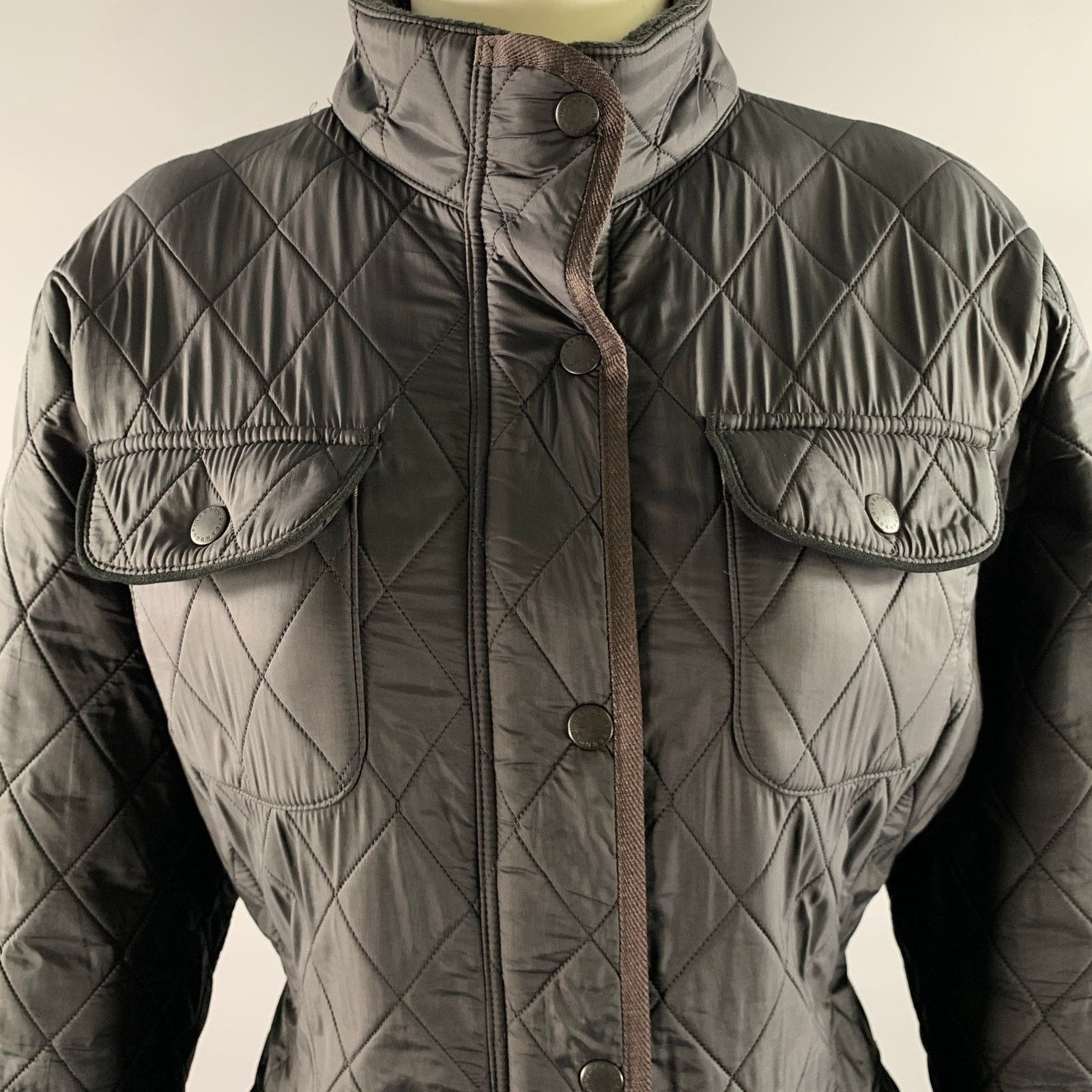 Barbour BARBOUR Size 12 Black Polyamide Quilted Jacket Size M / US 6-8 / IT 42-44 - 2 Thumbnail